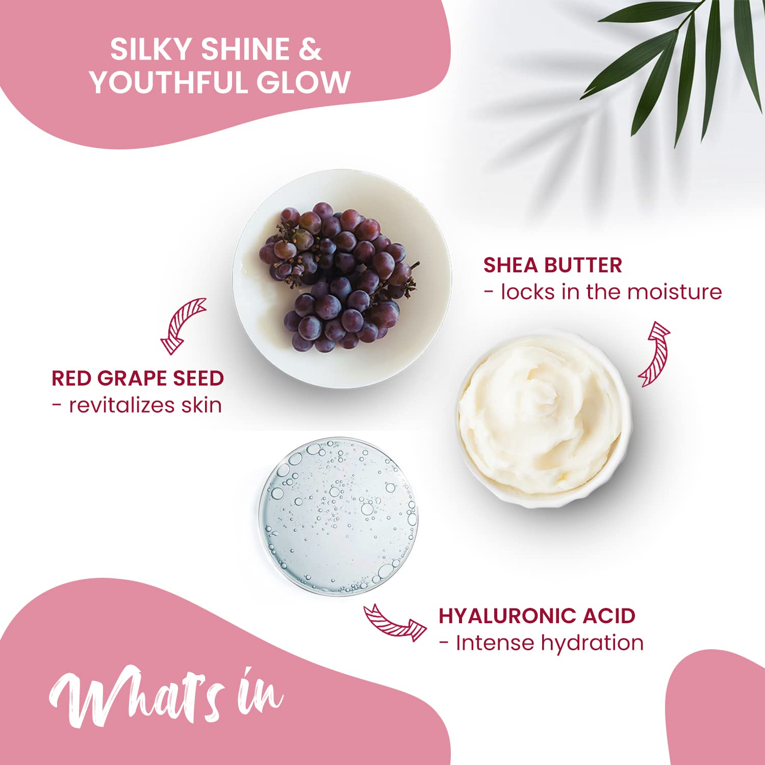 NutriGlow NATURAL'S Advanced Pro Formula Wine Day Cream for Brighter, Glowing Skin (50 g) – view 3