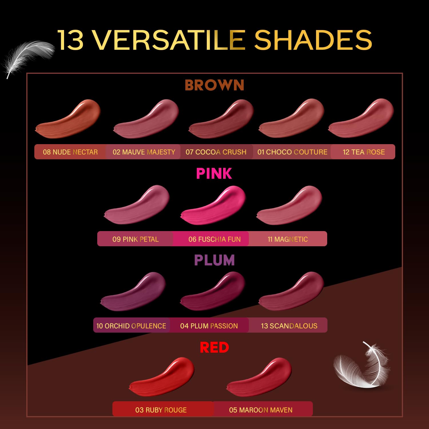 FACES CANADA Comfy Matte Wow Liquid Lipstick - Tea Rose 12, 3.8ml – view 6