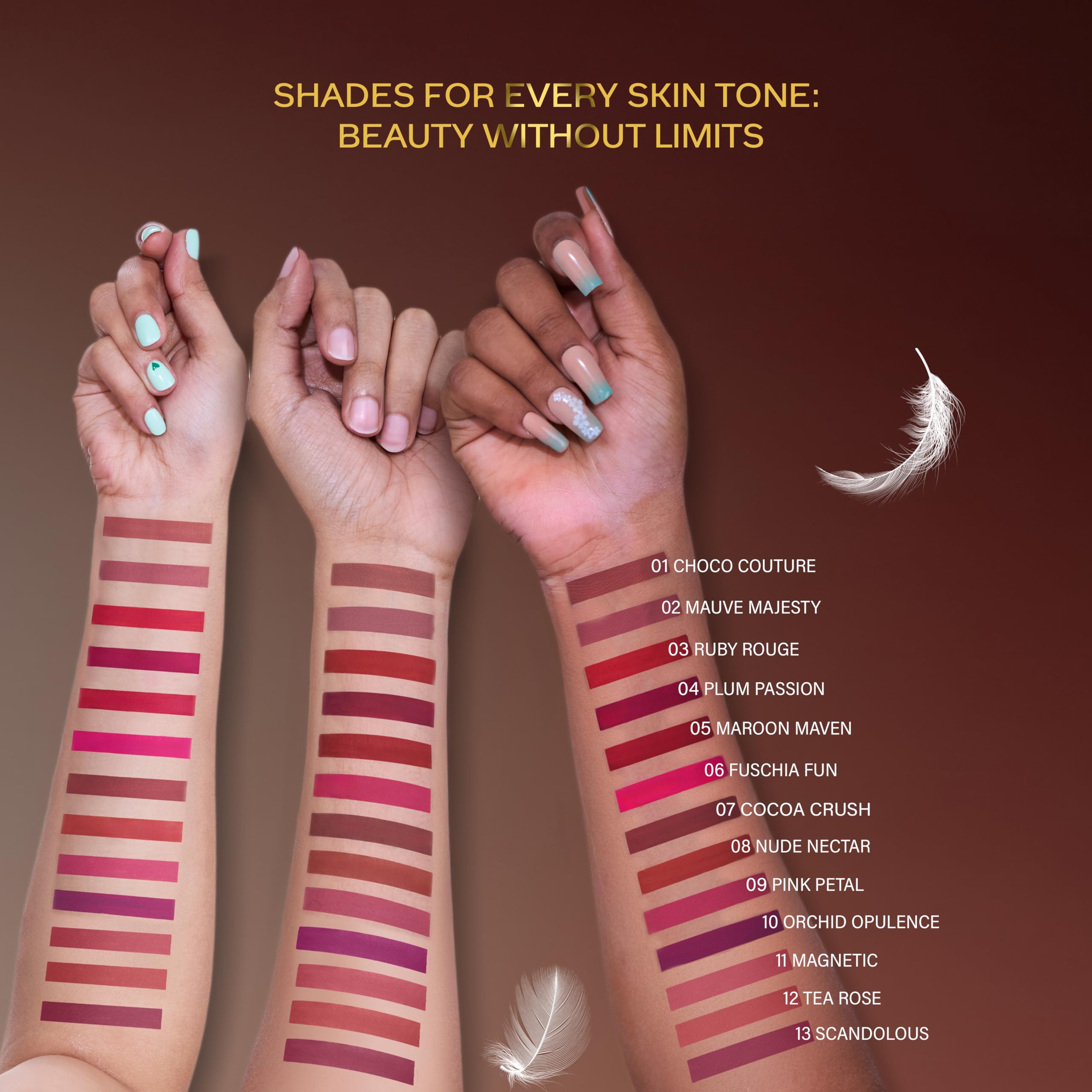 FACES CANADA Comfy Matte Wow Liquid Lipstick - Tea Rose 12, 3.8ml – view 7