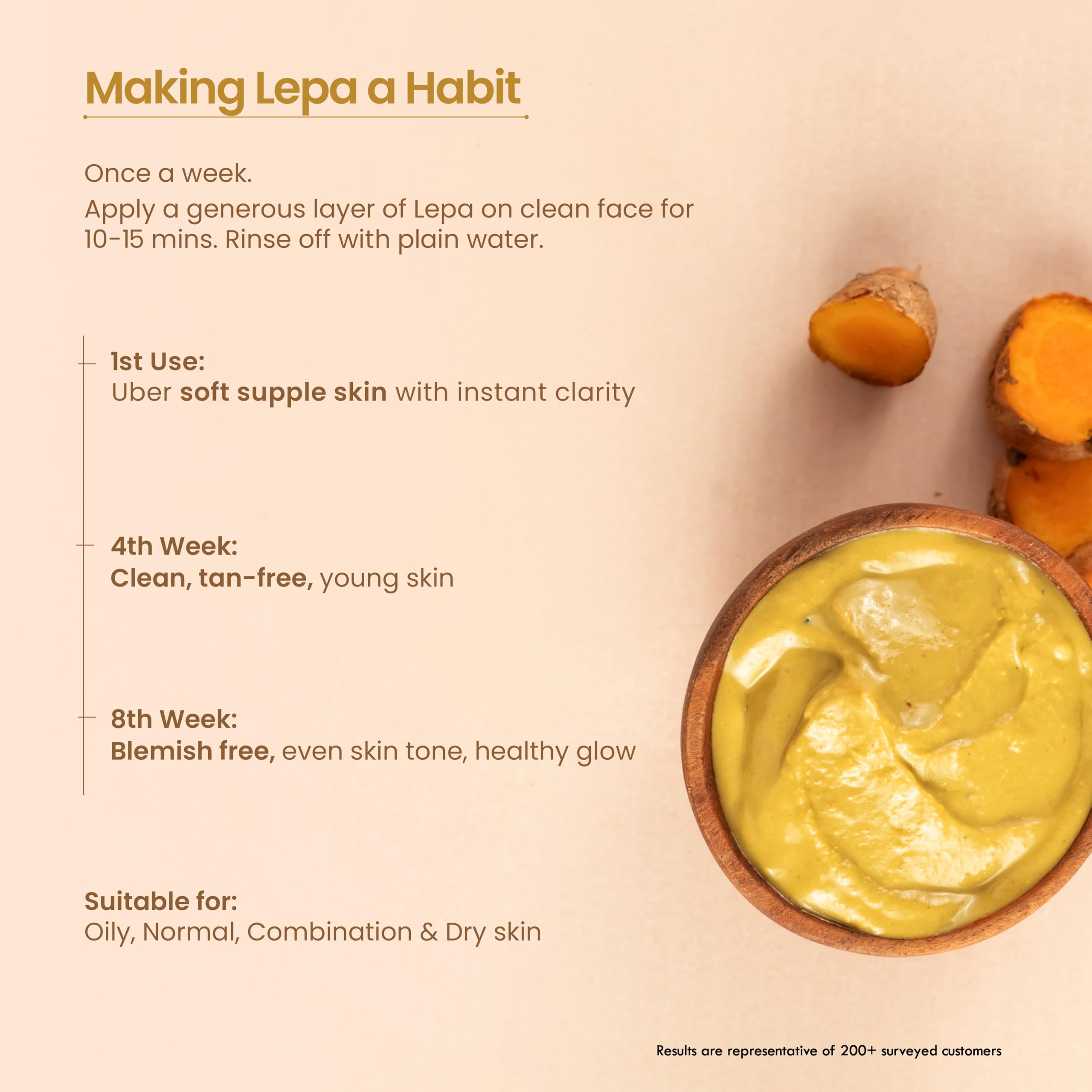 Nat Habit Tamarind & Kasturi Haldi Face Pack – view 4
