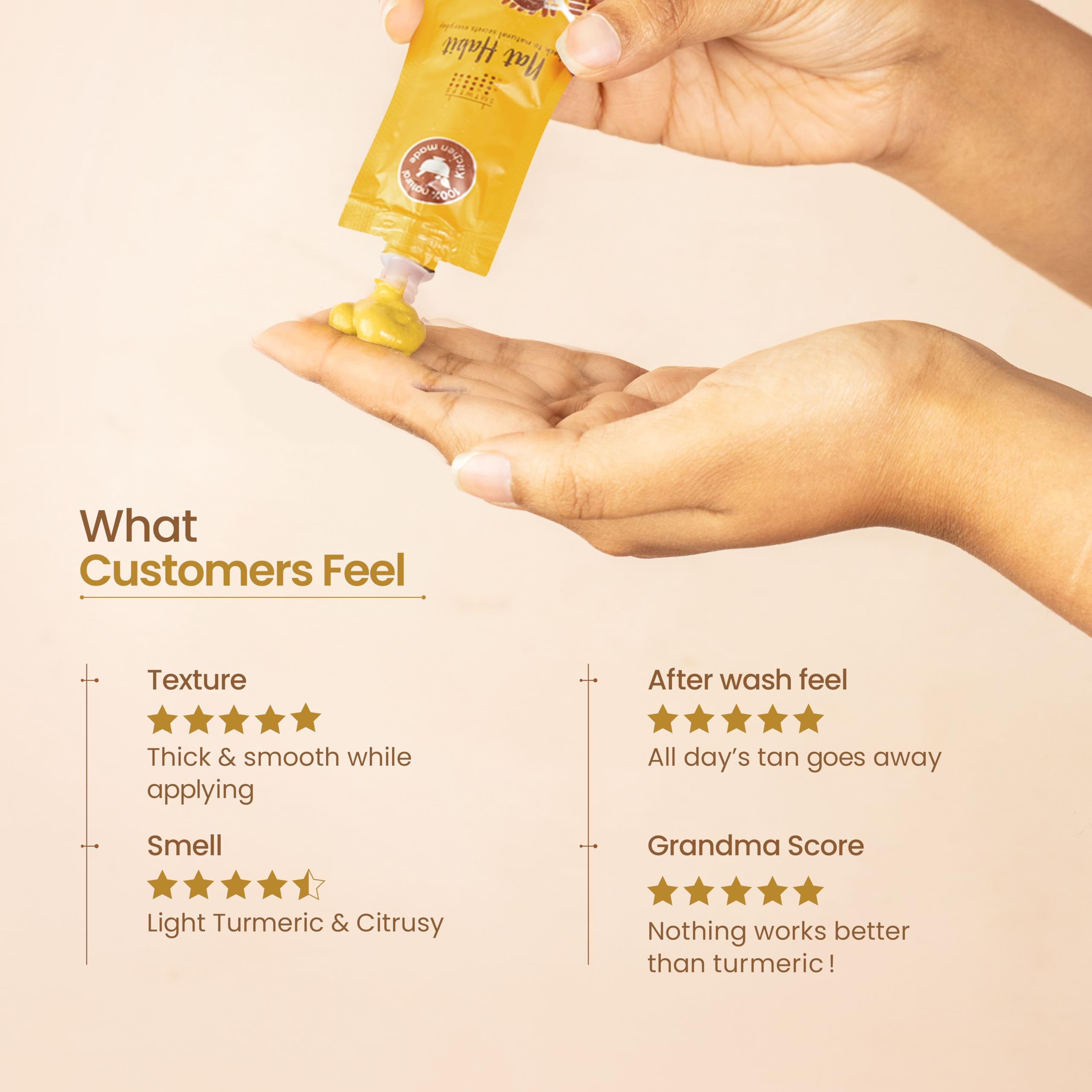 Nat Habit Tamarind & Kasturi Haldi Face Pack – view 6