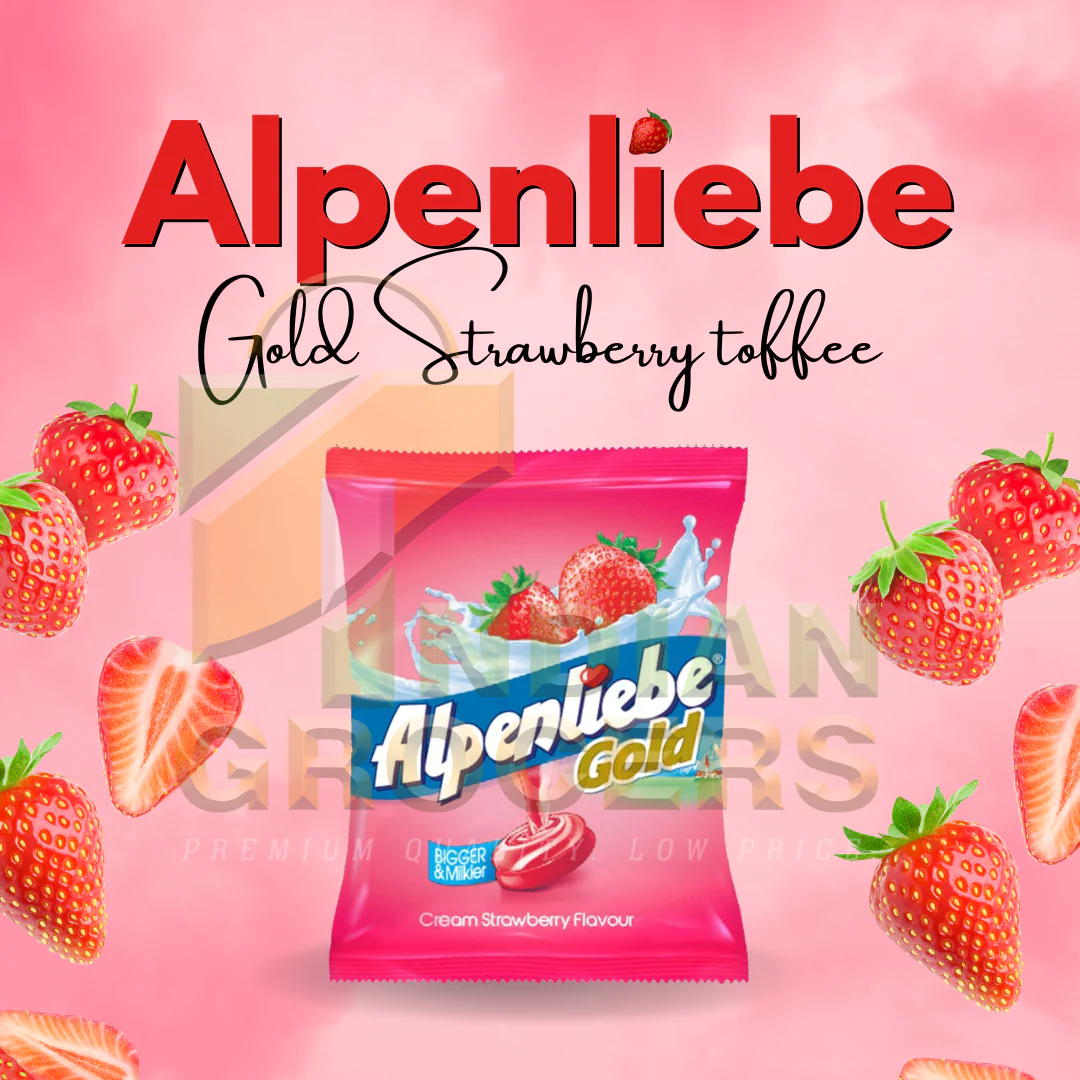 Alpenliebe Gold Strawberry 25 Candies – view 2