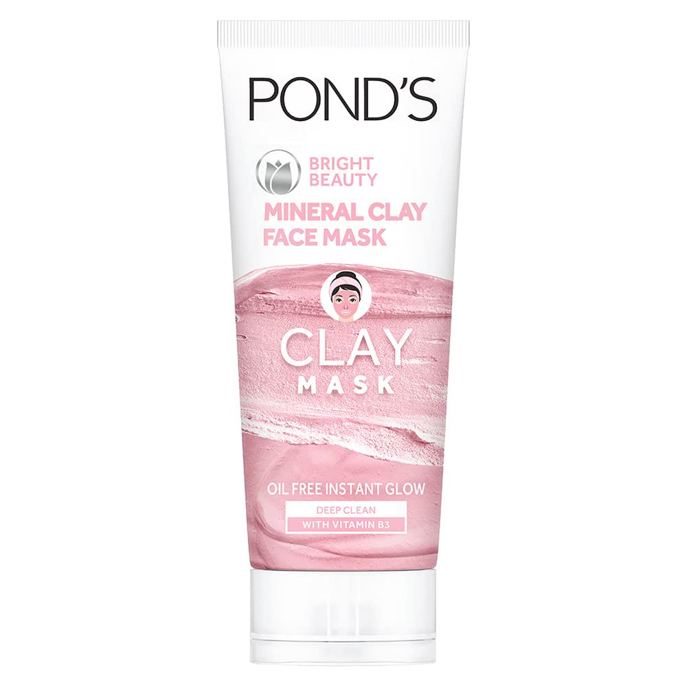 POND'S clay mask tube with Vitamin B3 and mineral clay