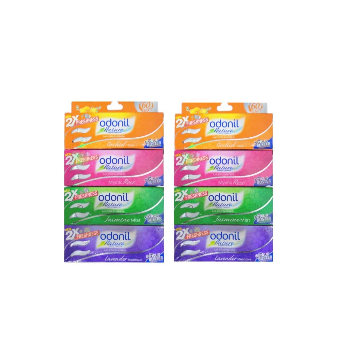 Odonil Air Freshner Blocks 50g Pack Of 8 ( Buy 6 Get 2 Free Assorted) – view 2