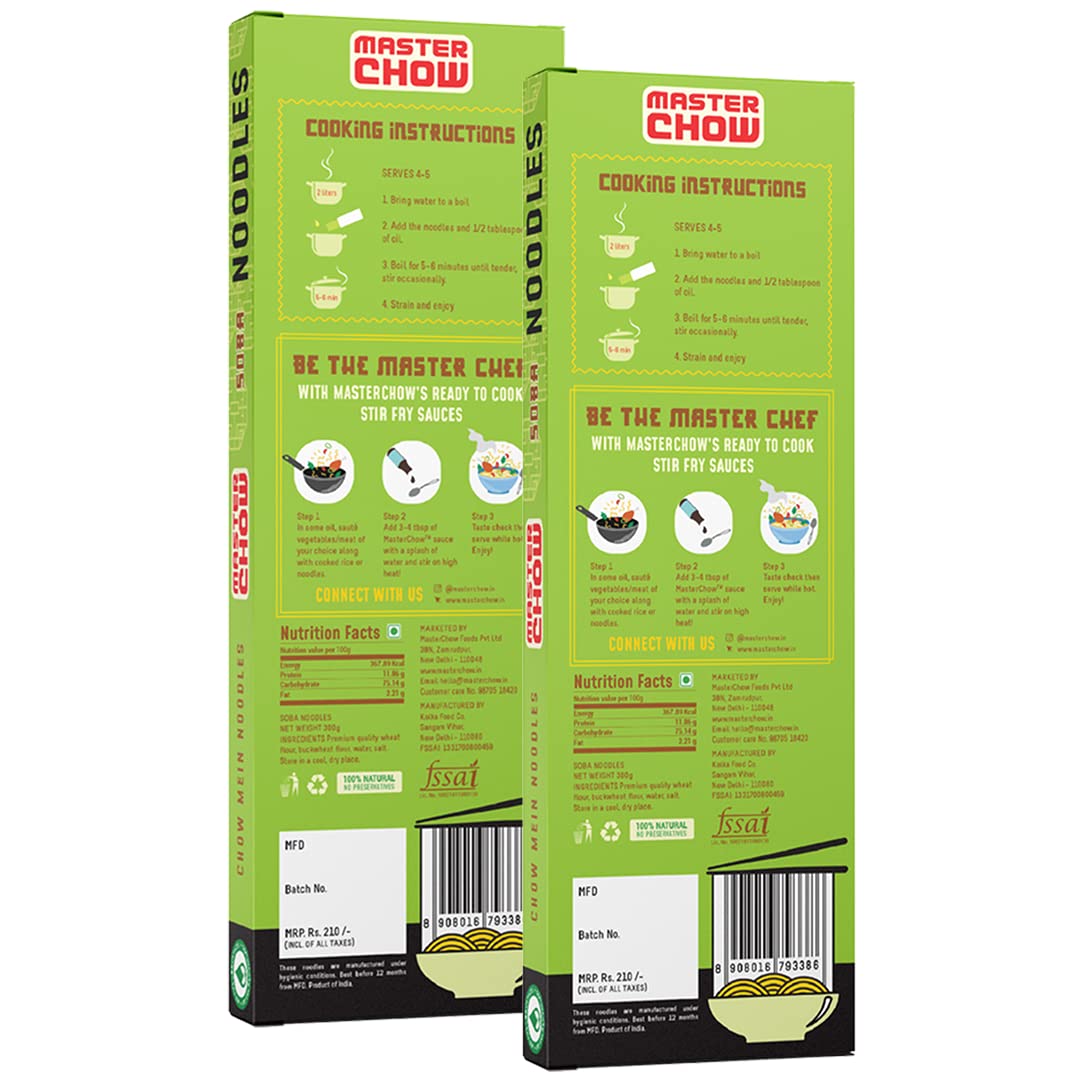 MasterChow Healthy Soba Noodles - Pack of 2 – view 2