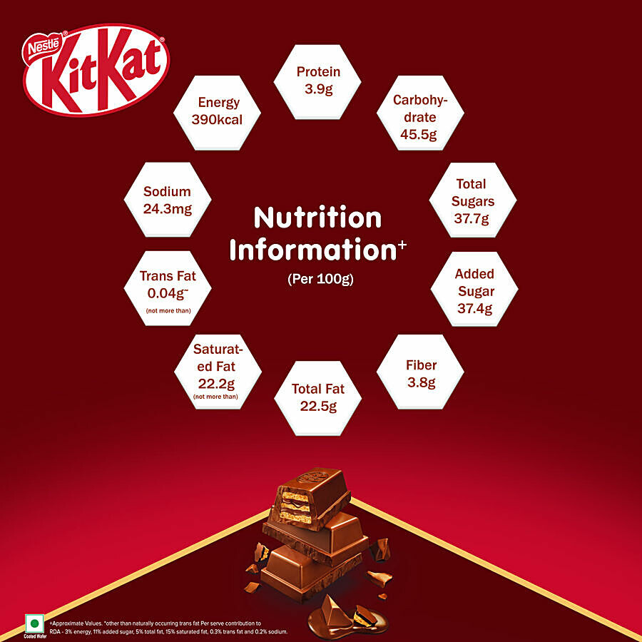 Nestle  Kitkat Dark Chocolate Coated Wafer 150 g – view 4