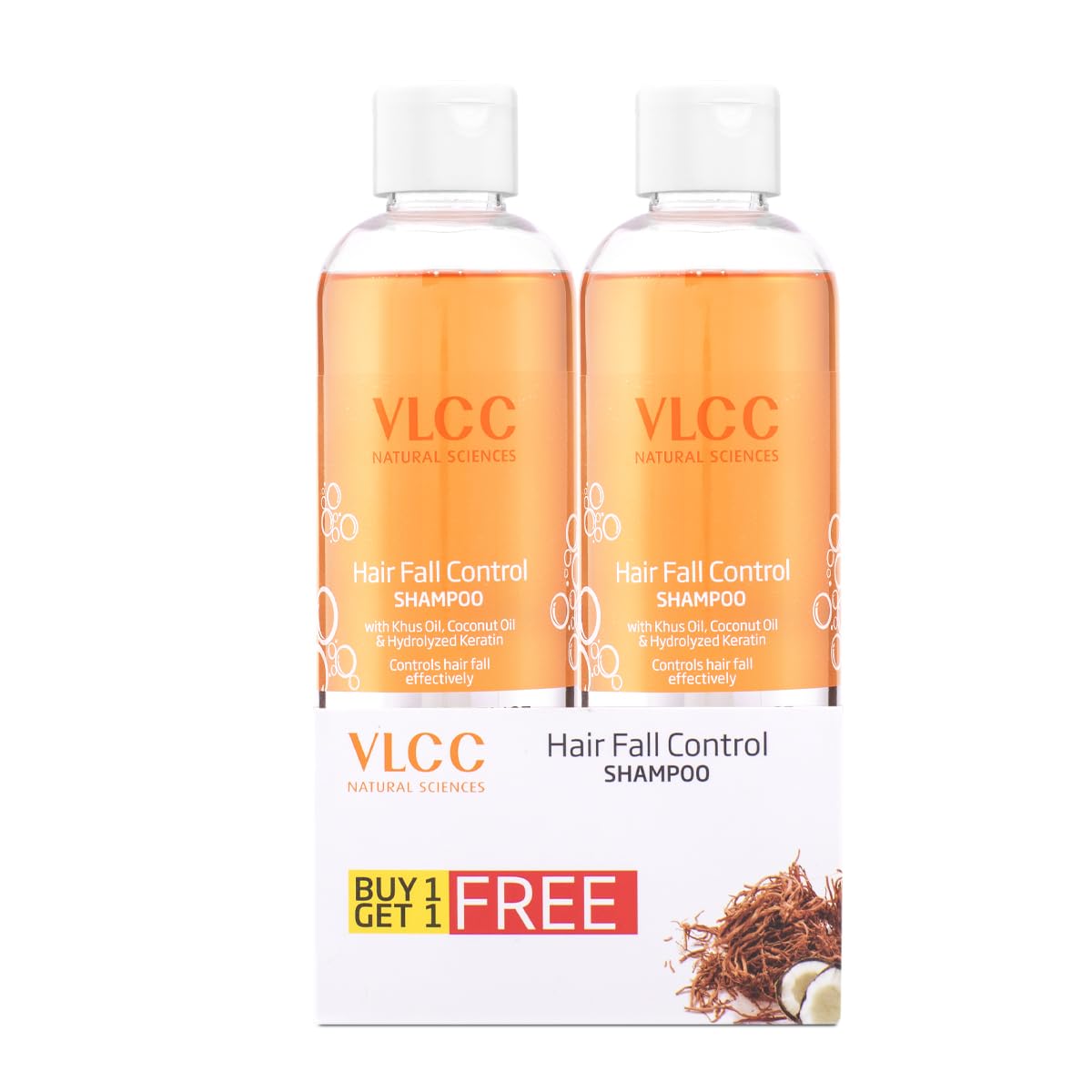 VLCC Hair Fall Control Shampoo - B1G1 - 350ml X 2 (700ml) – view 2