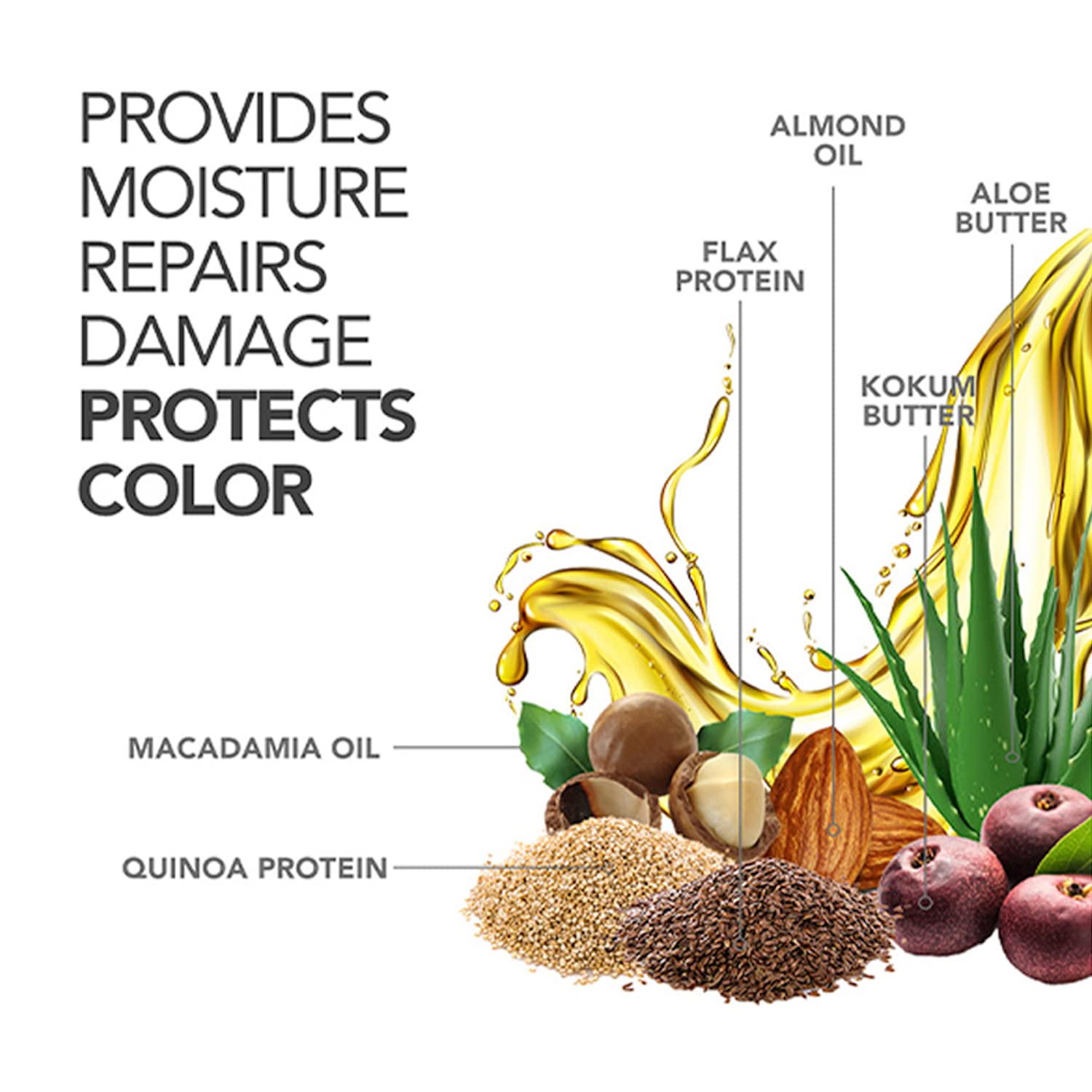 Paradyes Color Care Hair Butter enriched with Quinoa and Flax Protein, Aloe Vera, Kokum & Macadamia Oil to tame Frizzy and Damaged Hair, 200 g – view 6