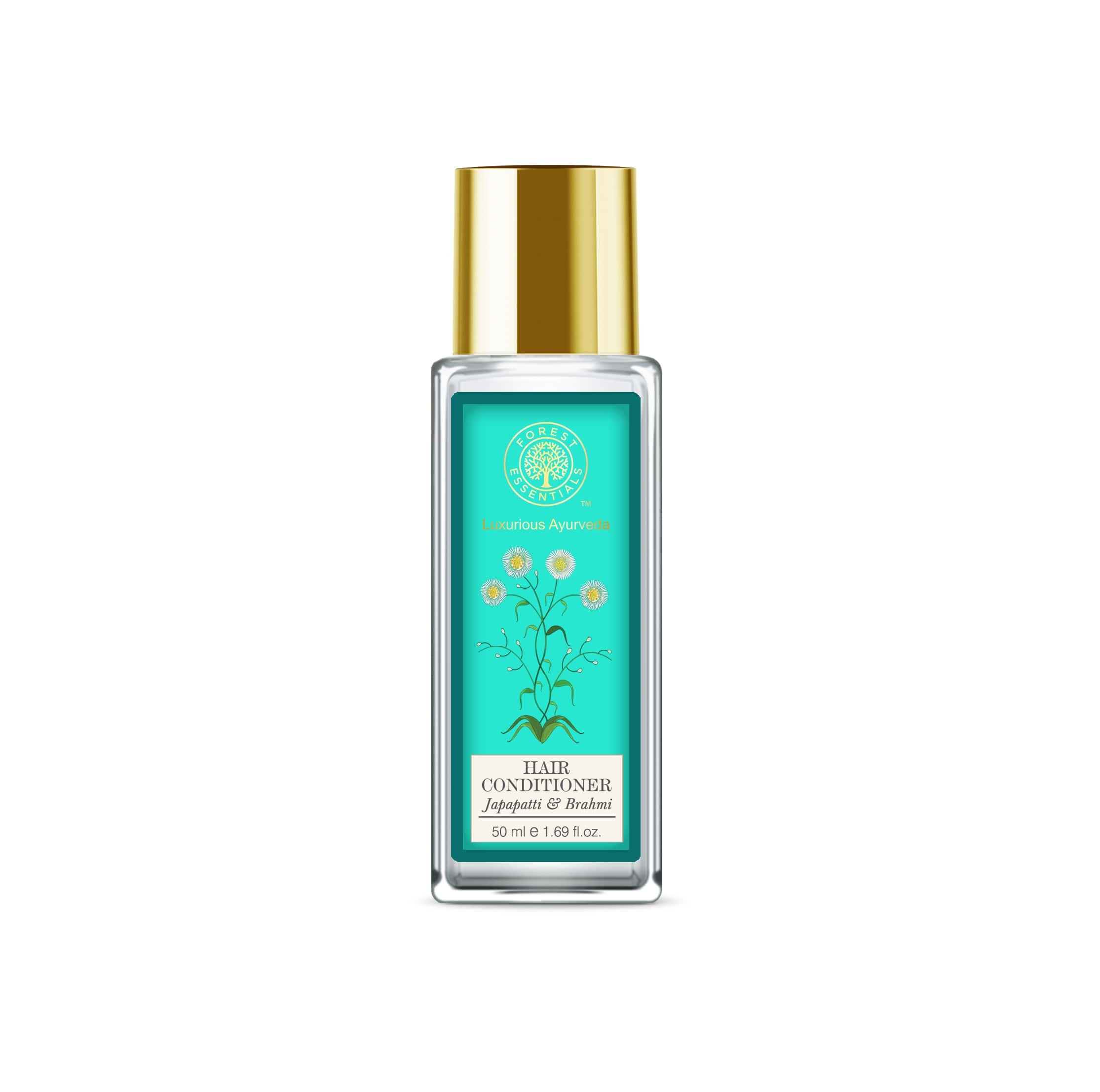 Forest Essentials Hair Cleanser Bhringraj and Shikakai, 50ml & Forest Essentials Hair Conditioner, Japapatti and Brahmi, 50ml – view 5