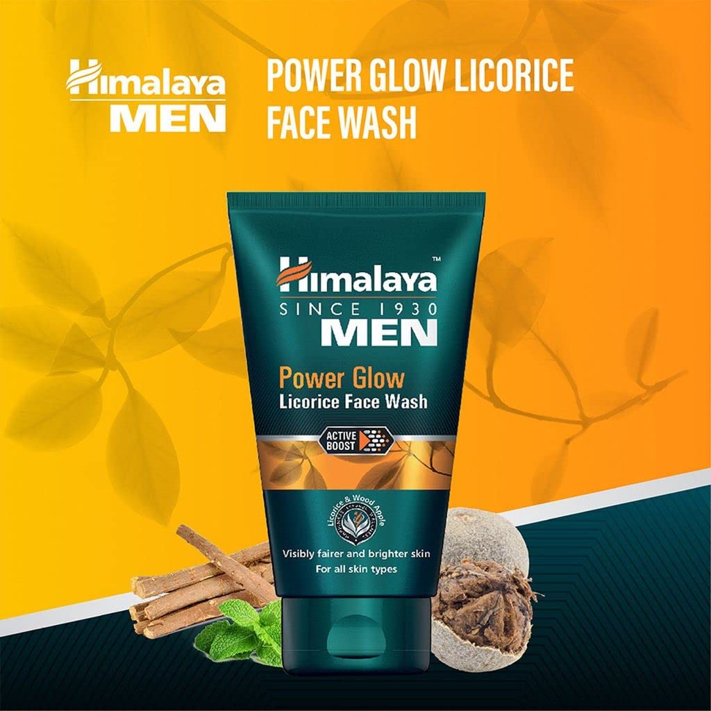 Himalaya MEN Power Glow Licorice Face Wash, 50ml – view 3