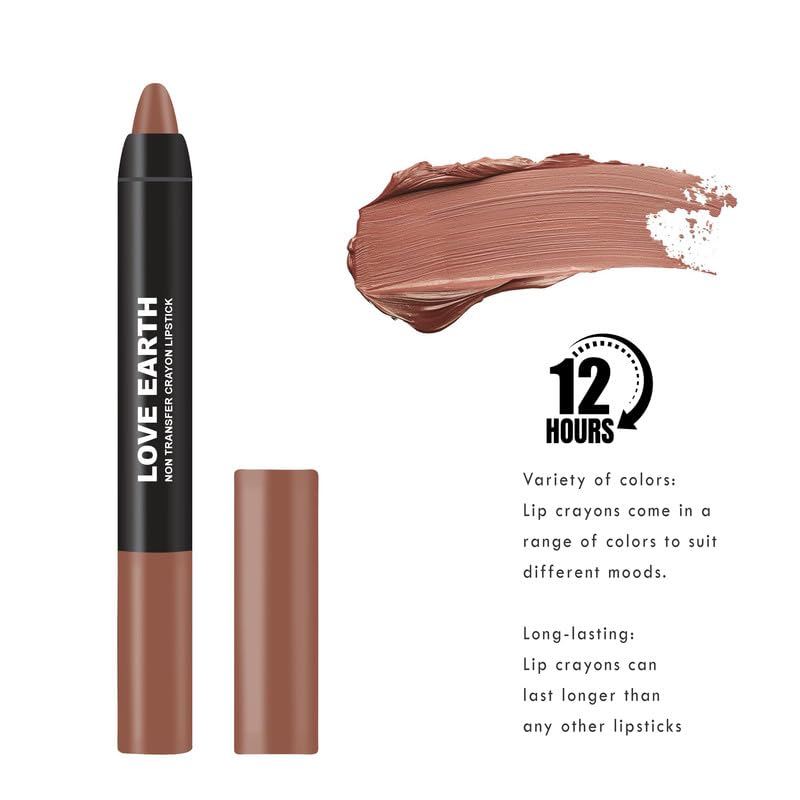 Love Earth Non Transfer Crayon Lipstick-Juniper – view 4