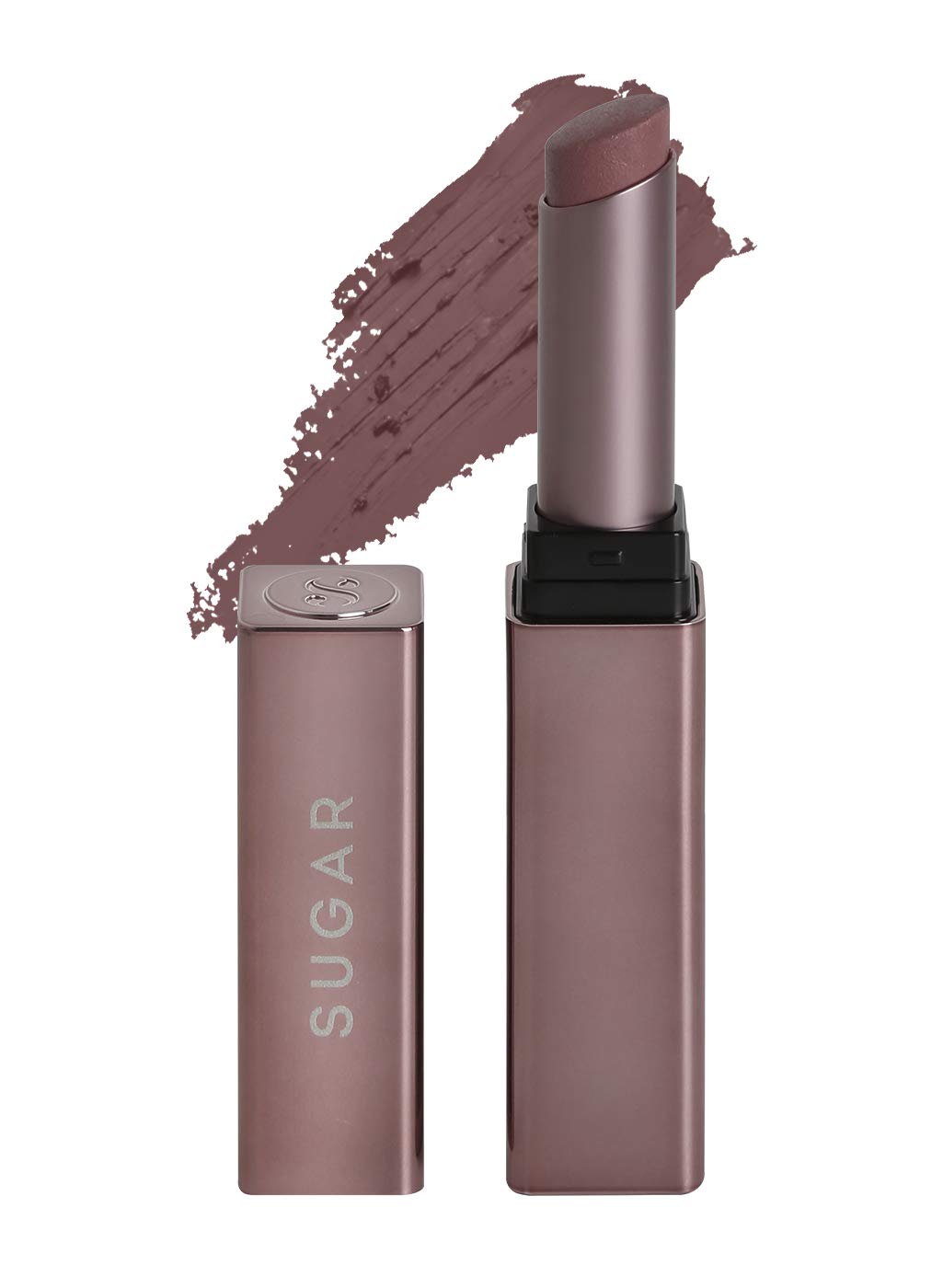 SUGAR Cosmetics lipstick tube in 07 Gabriella dusty nude pink