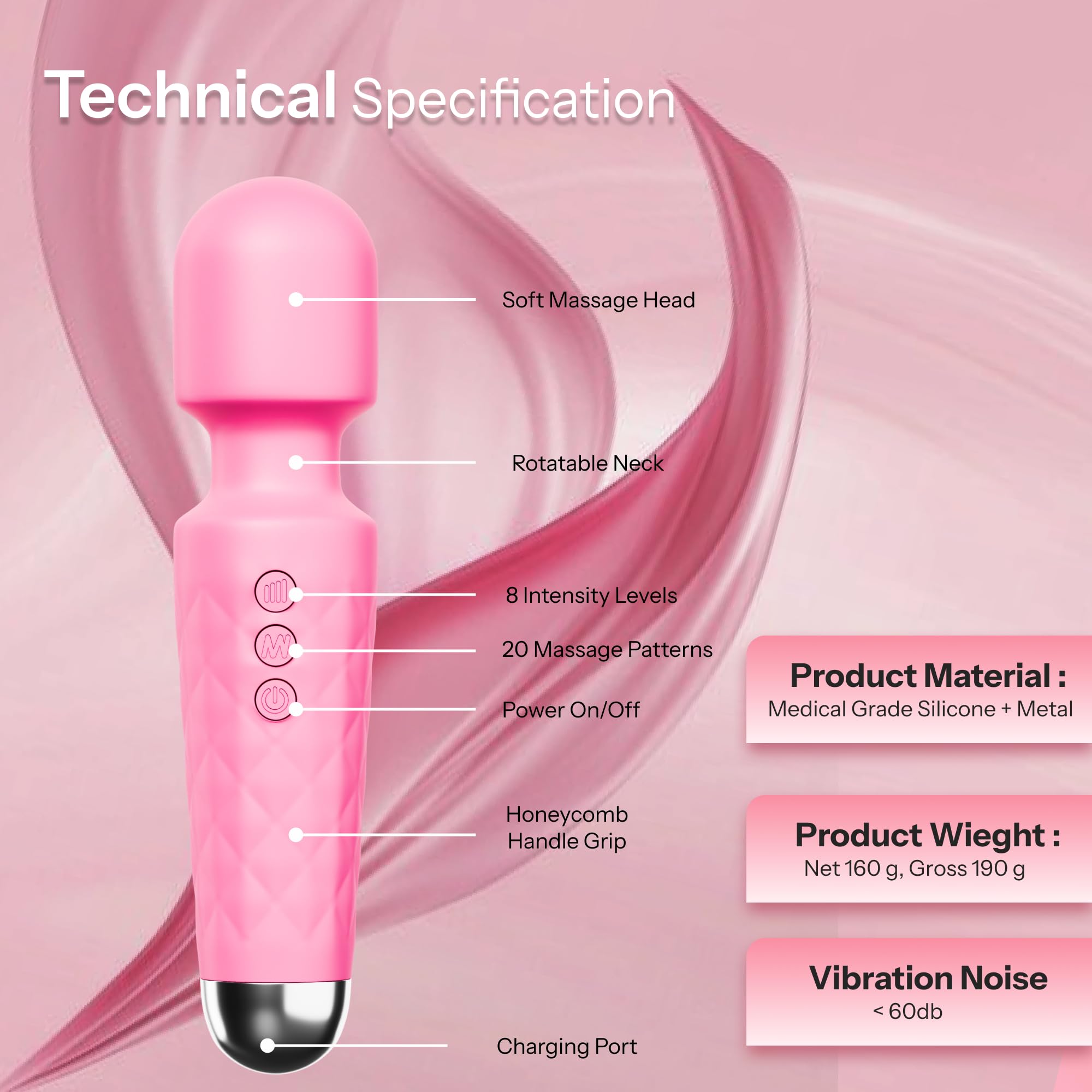 ZYLLION Massager for Full Body Pain Relief – view 3