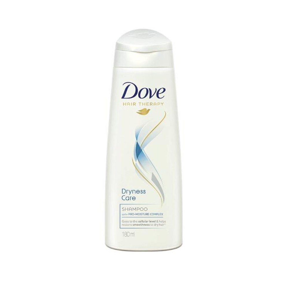 Dove Dryness Care Shampoo 180ml fresh scent bottle