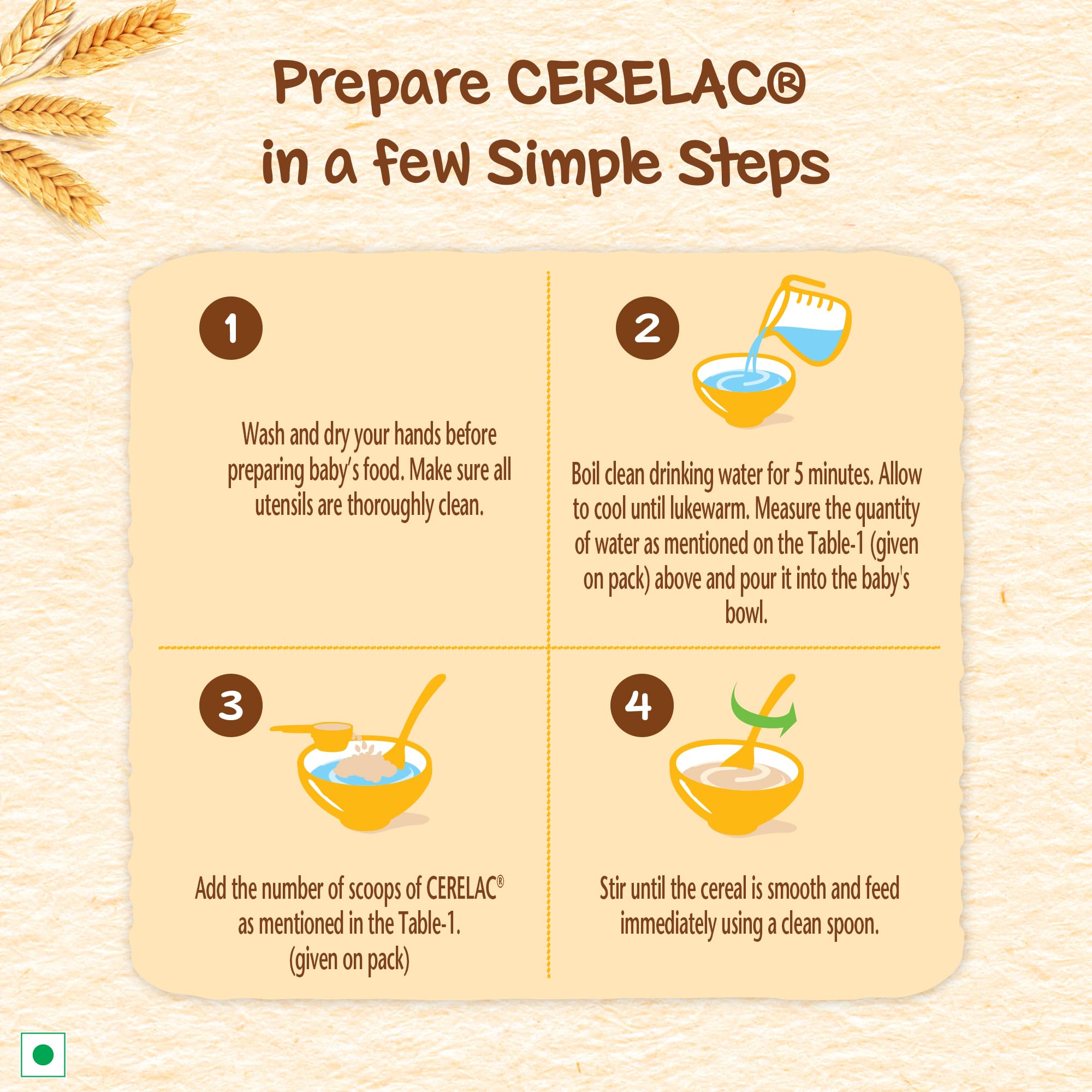 Nestle Cerelac Baby Cereal with Milk , Khichdi with Vegetables & Ghee , From 8 to 24 Months ,Stage 2, Source of Iron & Protein , 300g – view 6