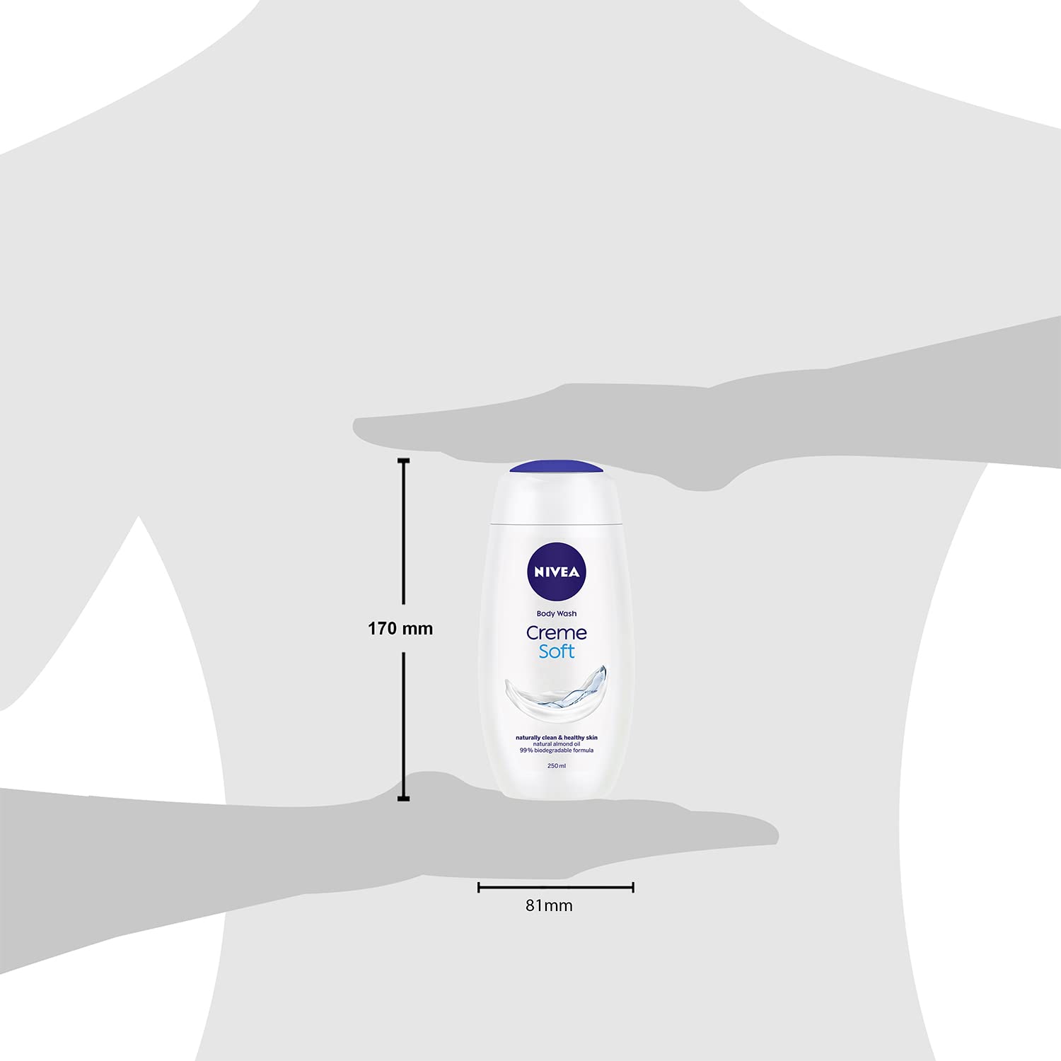 NIVEA Crème Soft 250ml Body Wash – view 4