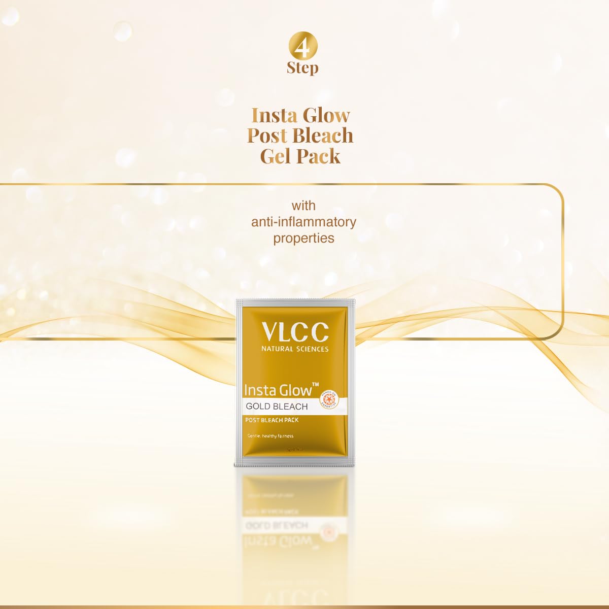 VLCC Insta Glow Gold Bleach, 30gm – view 4