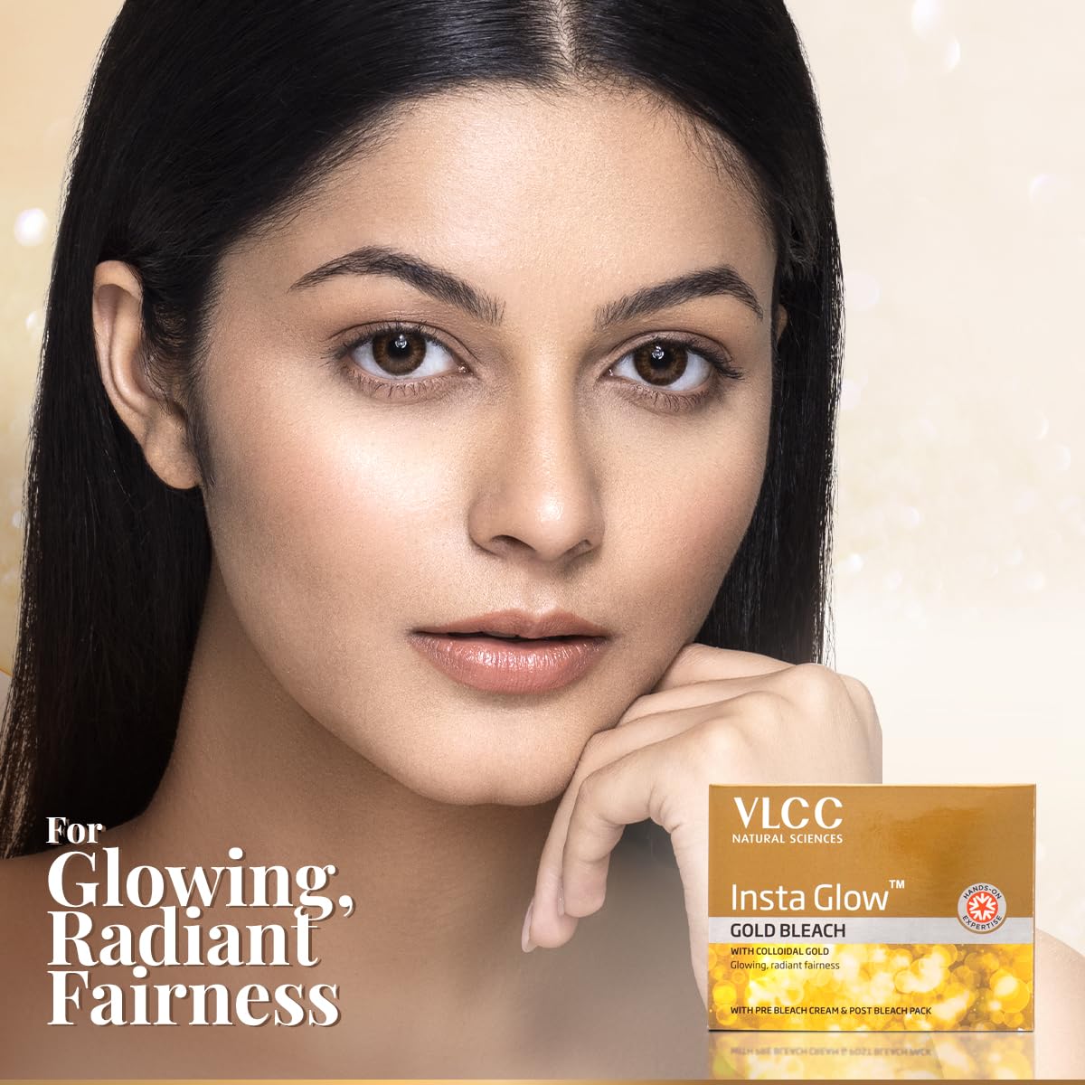 VLCC Insta Glow Gold Bleach, 30gm – view 7