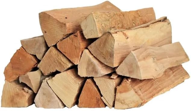 WELL KNOWN Firewood 1kg - for Fireplace, Oven, Campfire, Fire Bowls (Log Length: 25 cm) (larg) – view 3