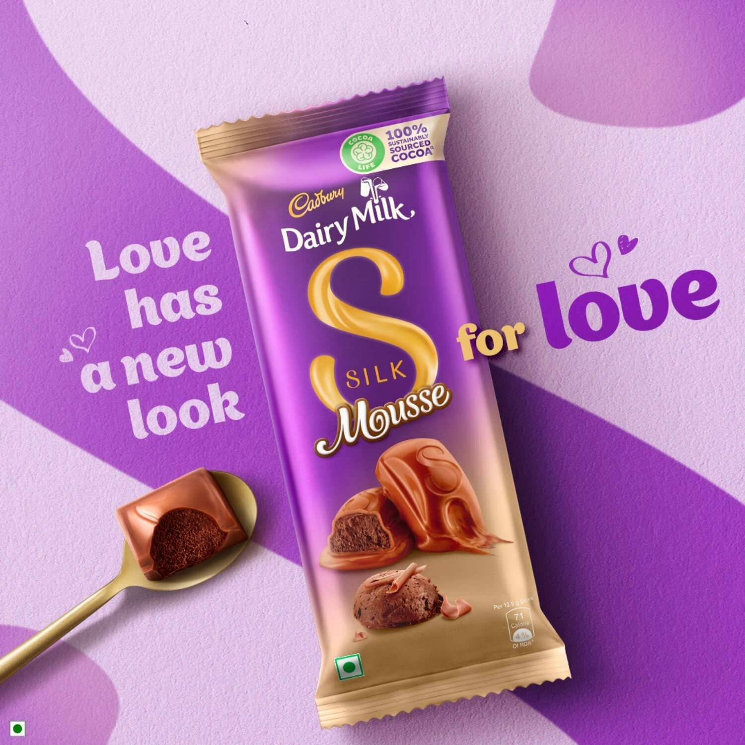 Cadbury Dairy Milk Silk Mousse Chocolate 116G X 3 Pcs – view 2