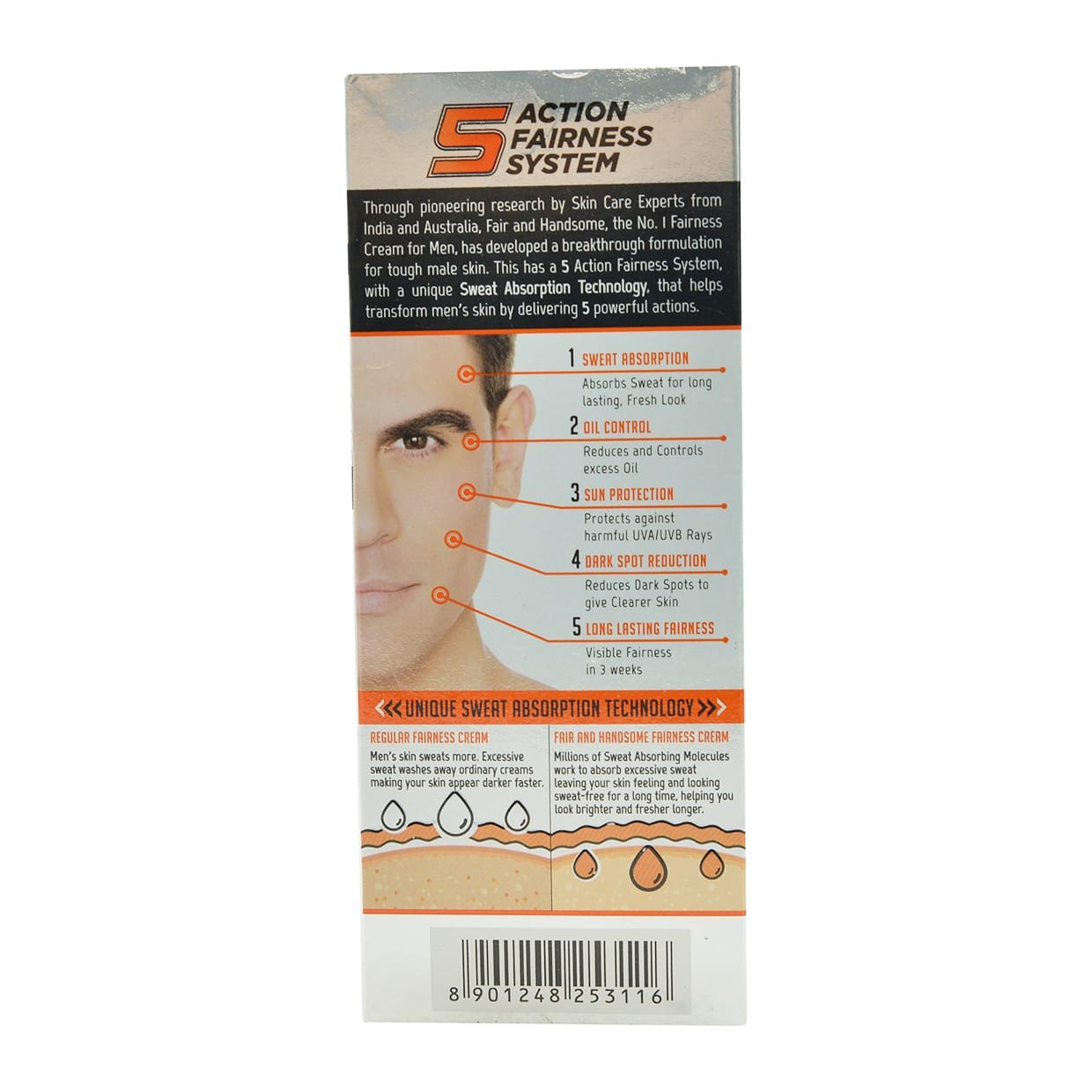 Emami Fair And Handsome Fairness Cream For Men, 60G – view 2