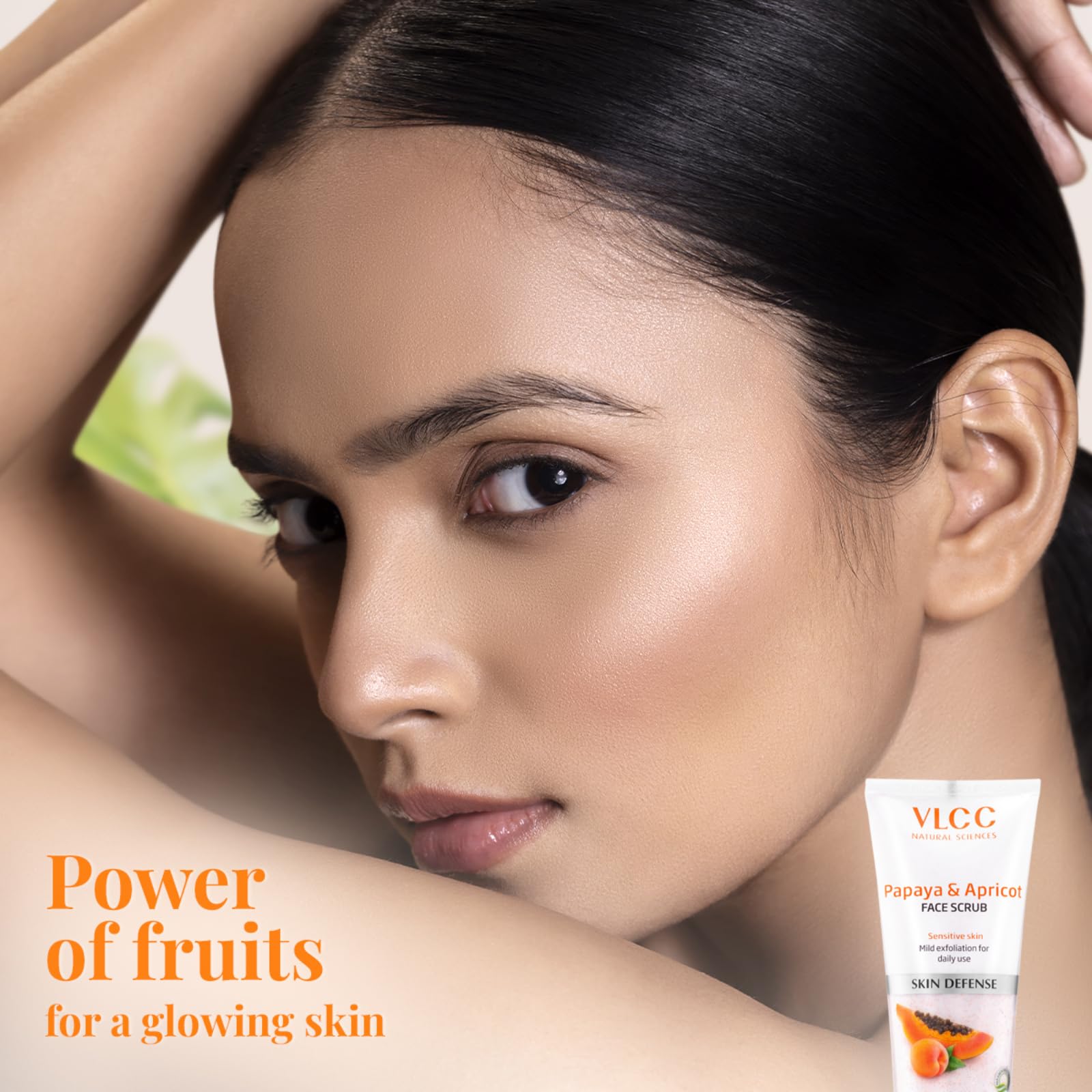 VLCC Papaya & Apricot Face Scrub - 80g – view 3