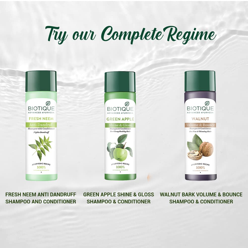 Biotique Bio Soya Protein Fresh Nourishing Shampoo – view 7