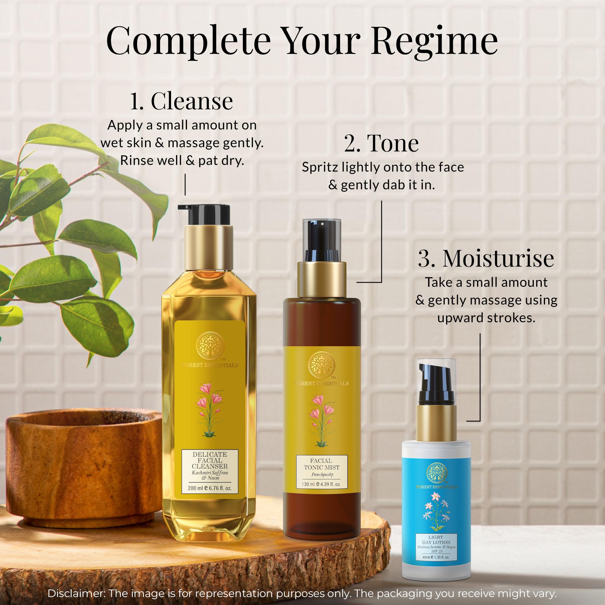 Forest Essentials Delicate Facial Cleanser Kashmiri Saffron & Neem, Ayurvedic Gel Face Wash For Oily Skin, SulphateFree, Anti Acne Face Cleanser, Controls Oil For Sensitive Skin For Women & Men 130 ml – view 5