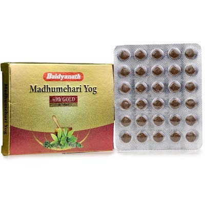 Baidyanath Jhansi Madhumehari Yog With Gold, 30 Tablets – view 3