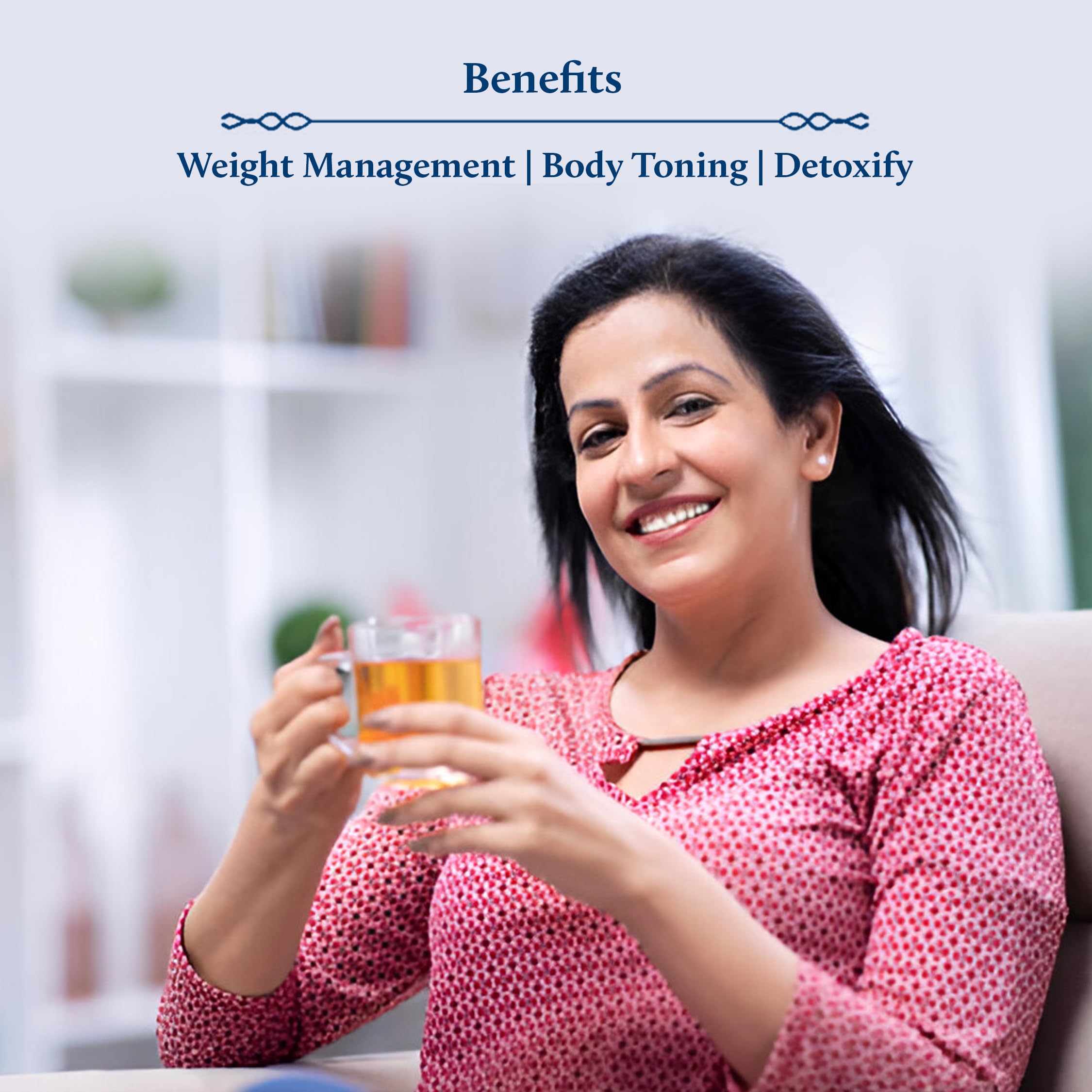 Blue Nectar Green Tea Loose Leaves for Weight Management with Idukki Cardamom – view 4