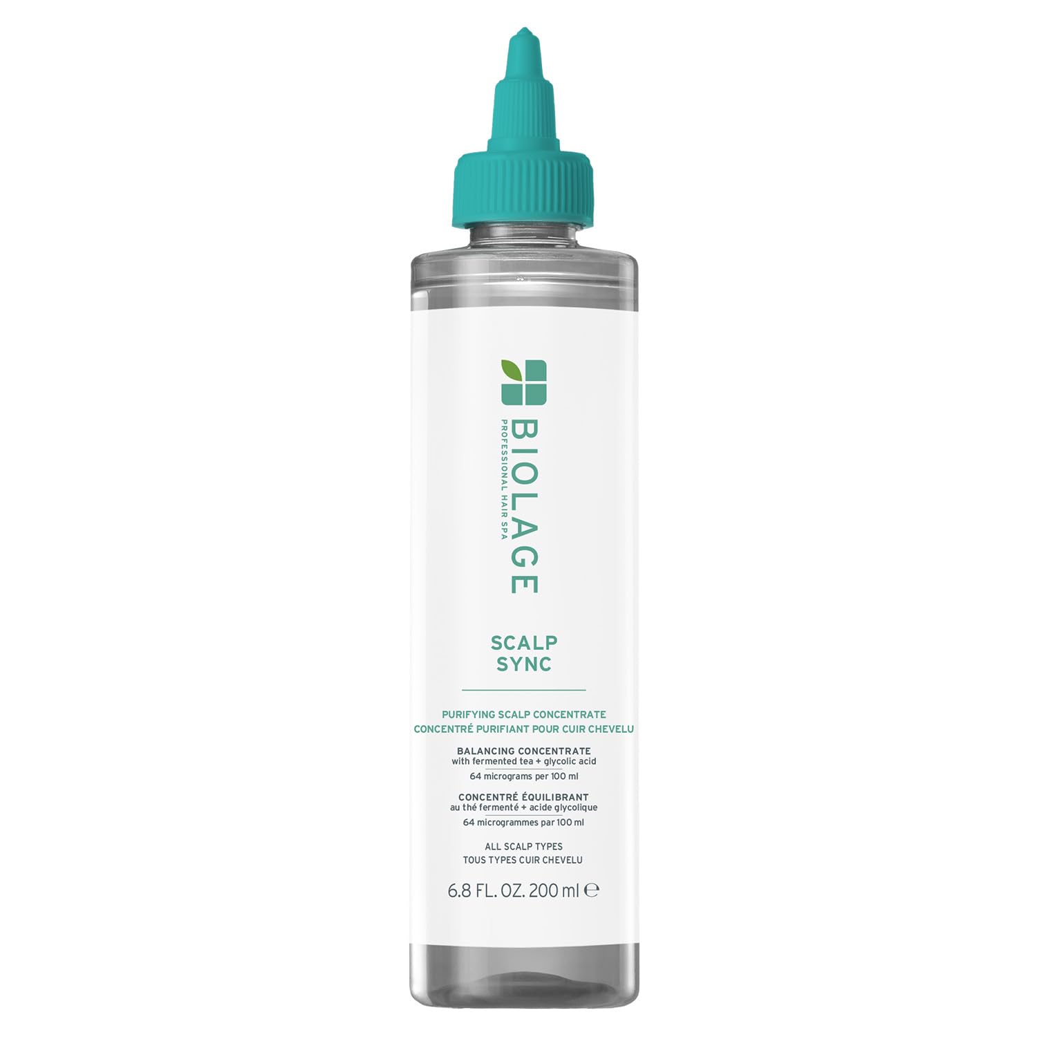 Biolage ScalpSync Concentrate scalp exfoliating treatment bottle 200ml
