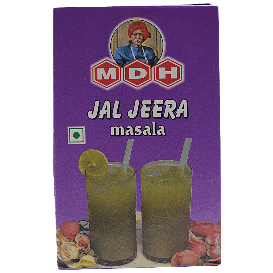Front of MDH Jal Jeera lemon powder 100 g box