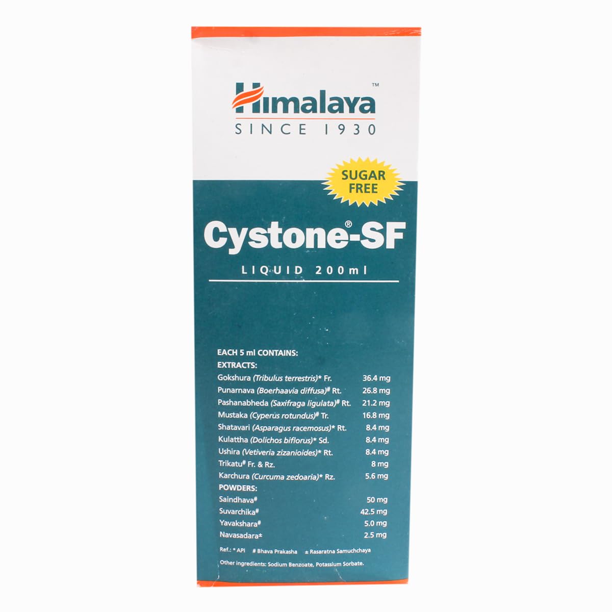Himalaya Cystone-SF Sugar Free - Bottle of 200ml Liquid – view 3