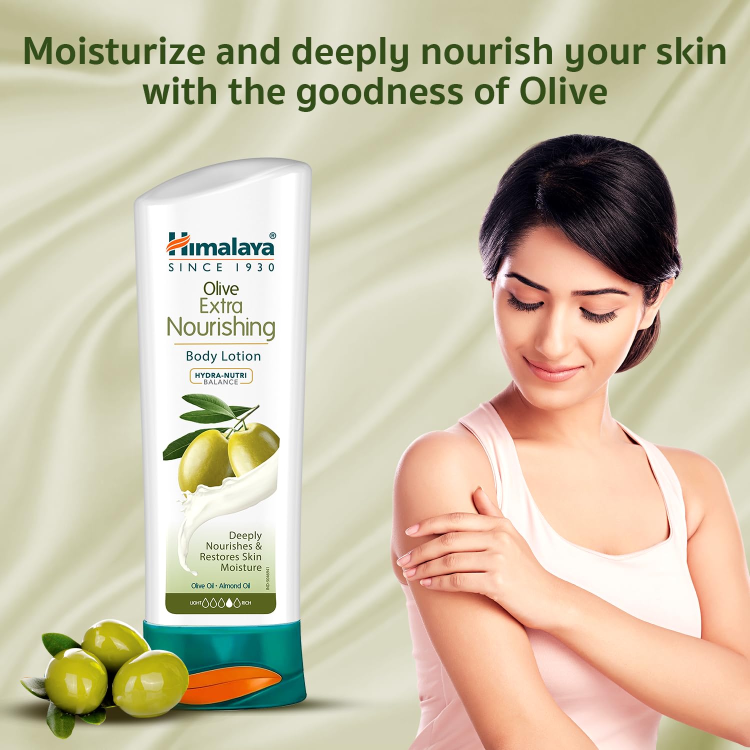 Himalaya Olive Extra Nourishing Body Lotion (200ml) – view 2