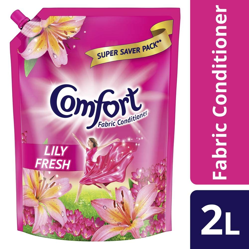 Comfort Lily Fresh Fabric Conditioner 2 L Refill Pack – view 2