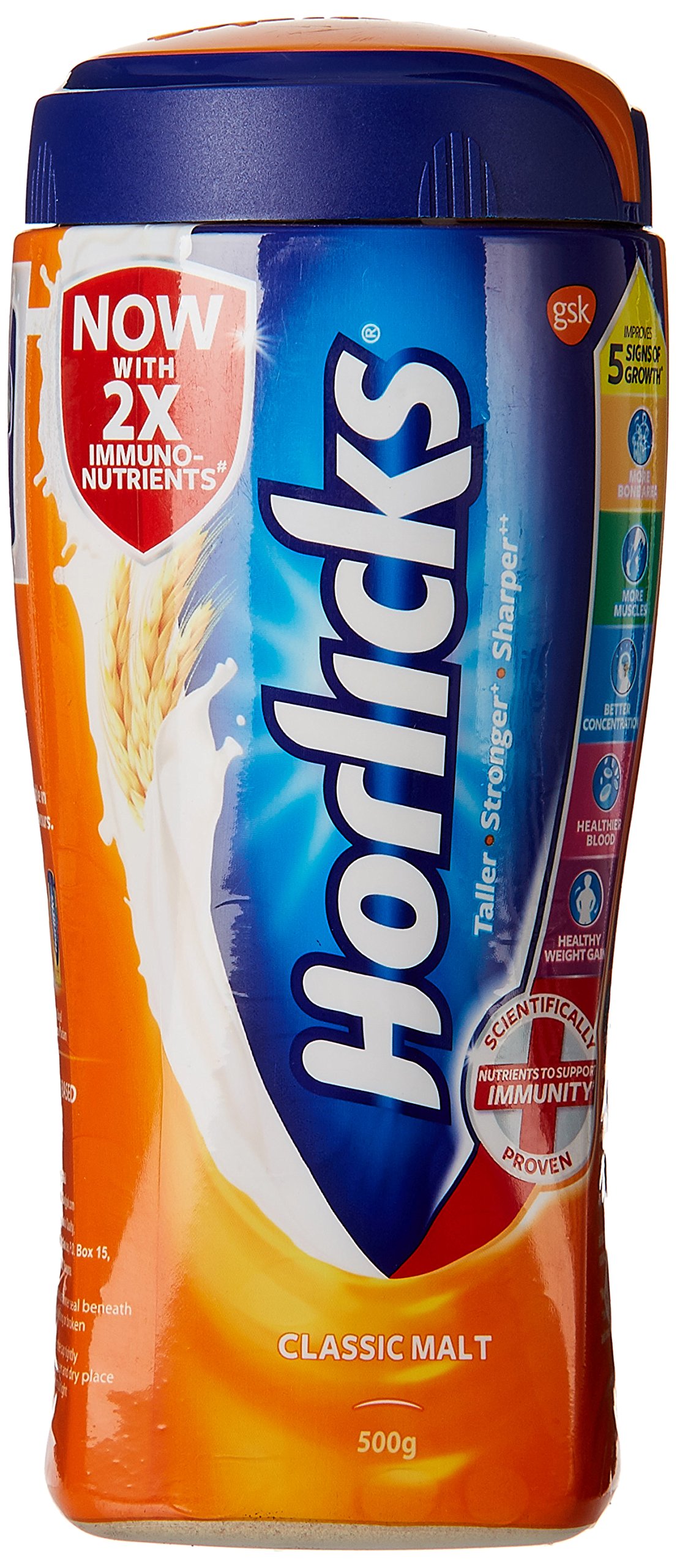 Horlicks Health and Nutrition Drink - 500 g (Classic Malt)