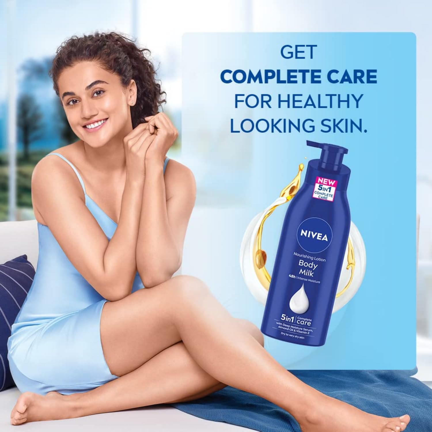 Nivea Body Milk 400ml + Shea Smooth Milk 120ml Body Lotion – view 2