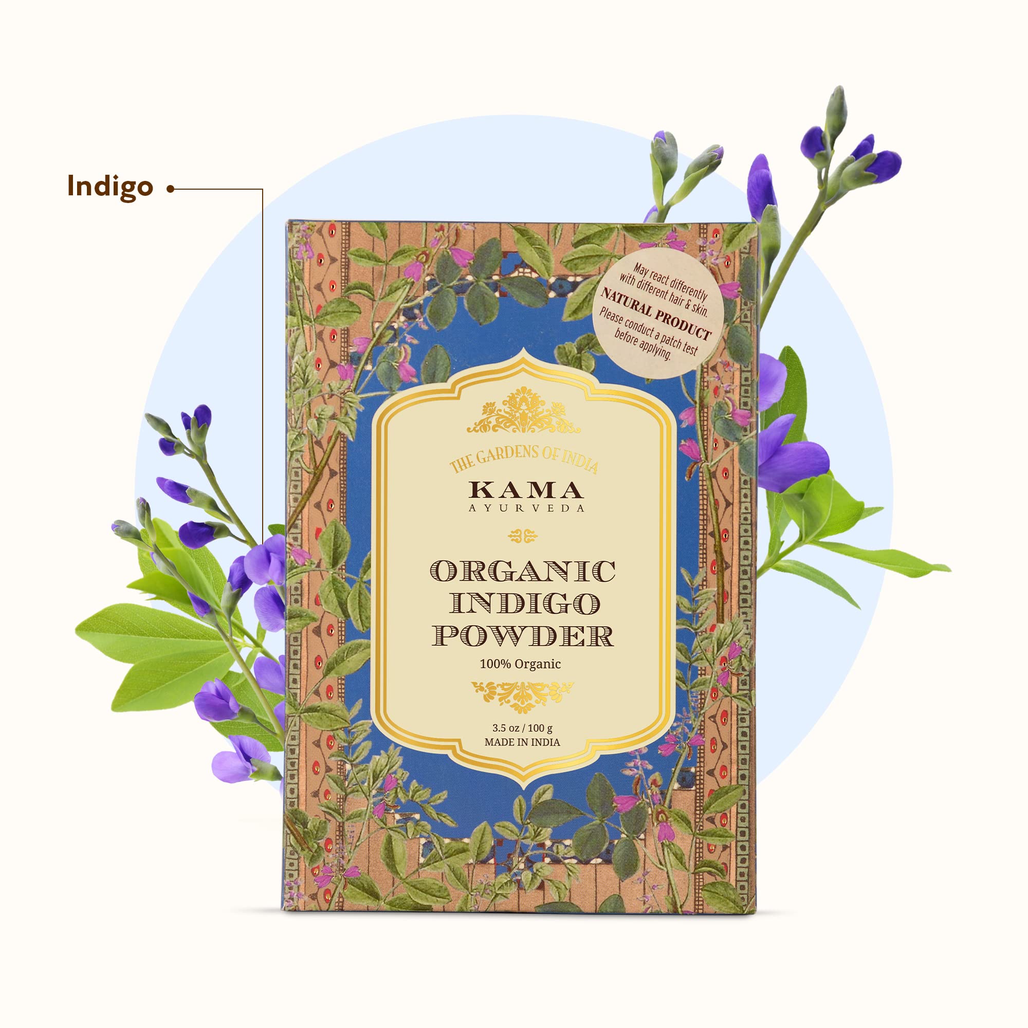 Kama Ayurveda Organic Indigo Powder, 100g – view 4