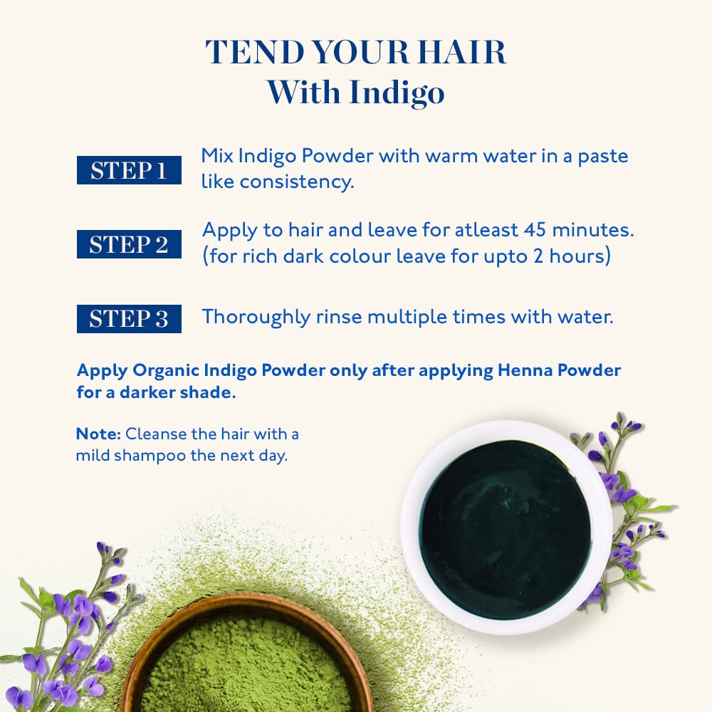 Kama Ayurveda Organic Indigo Powder, 100g – view 5