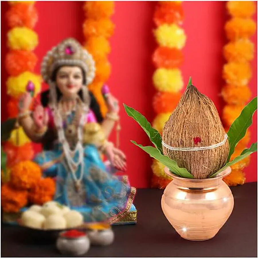 Shubhkart Copper Kalash, Taamba Kalash, Pooja Kalash 1 pc – view 4