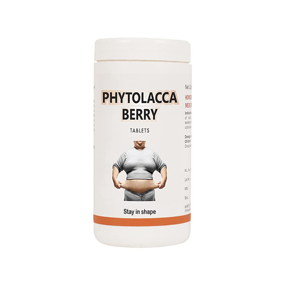 Bakson's Homoeopathy Phytolacca Berry Tablets 200 tabs front pack