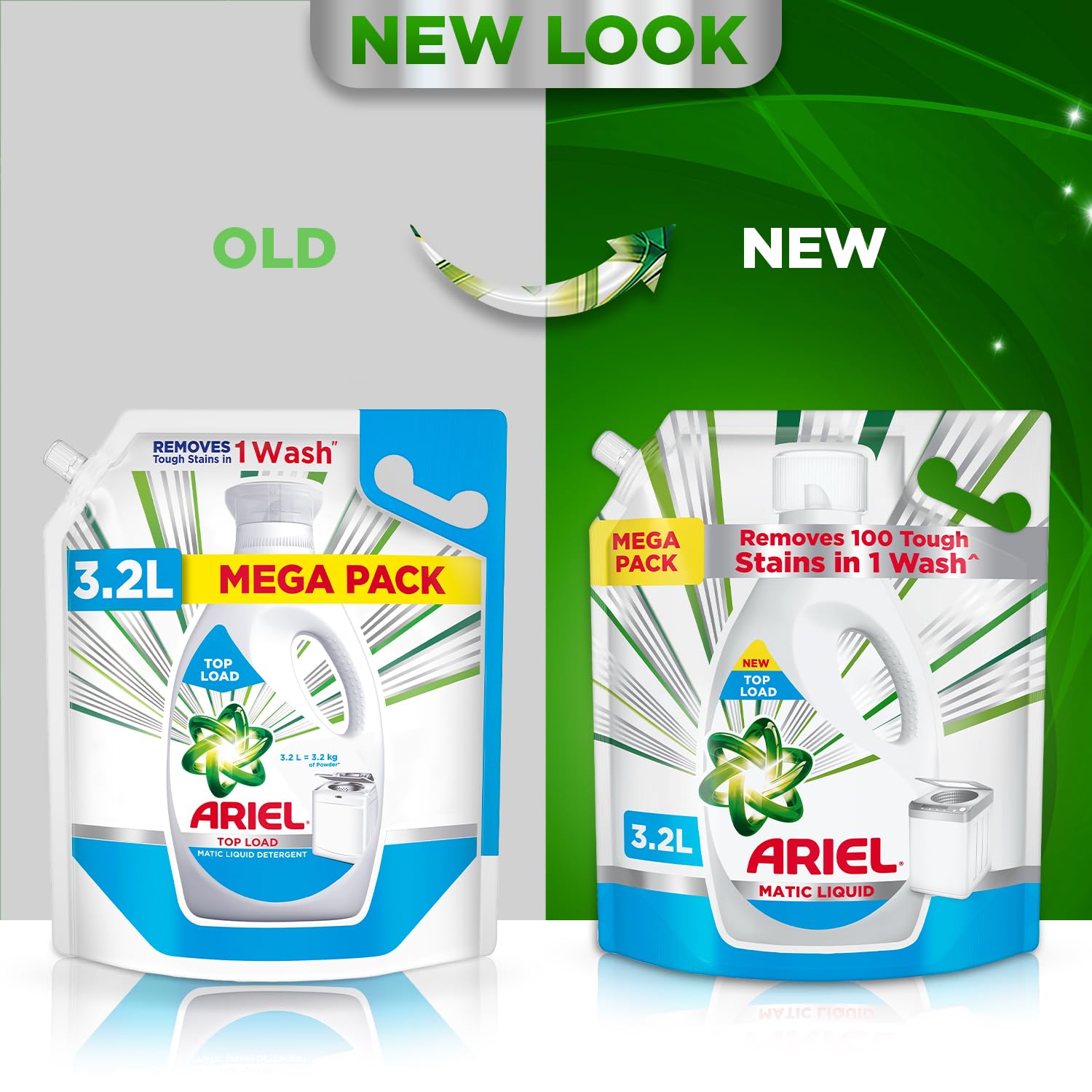 Ariel Liquid Detergent Top Load - 3.2L – view 2