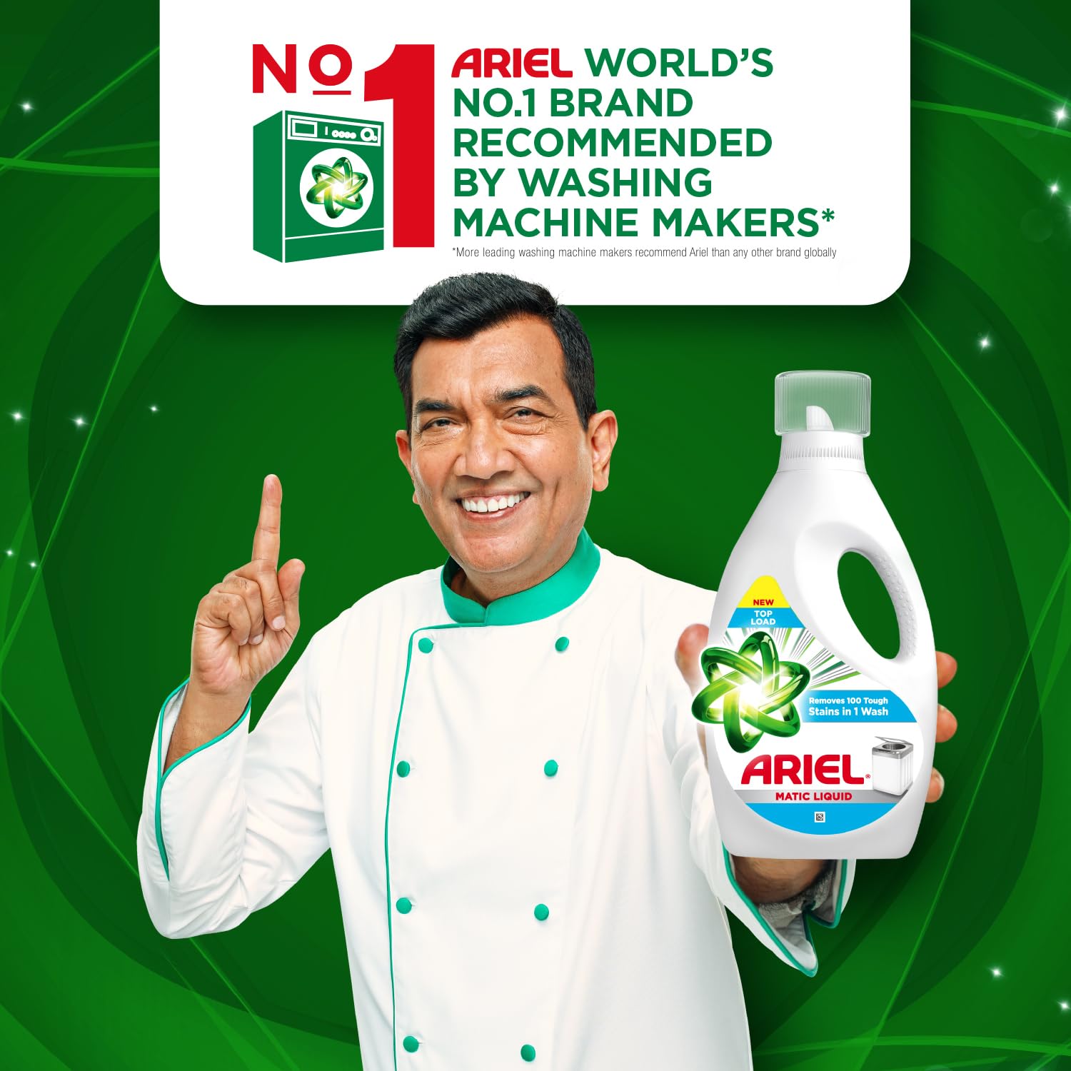 Ariel Liquid Detergent Top Load - 3.2L – view 6