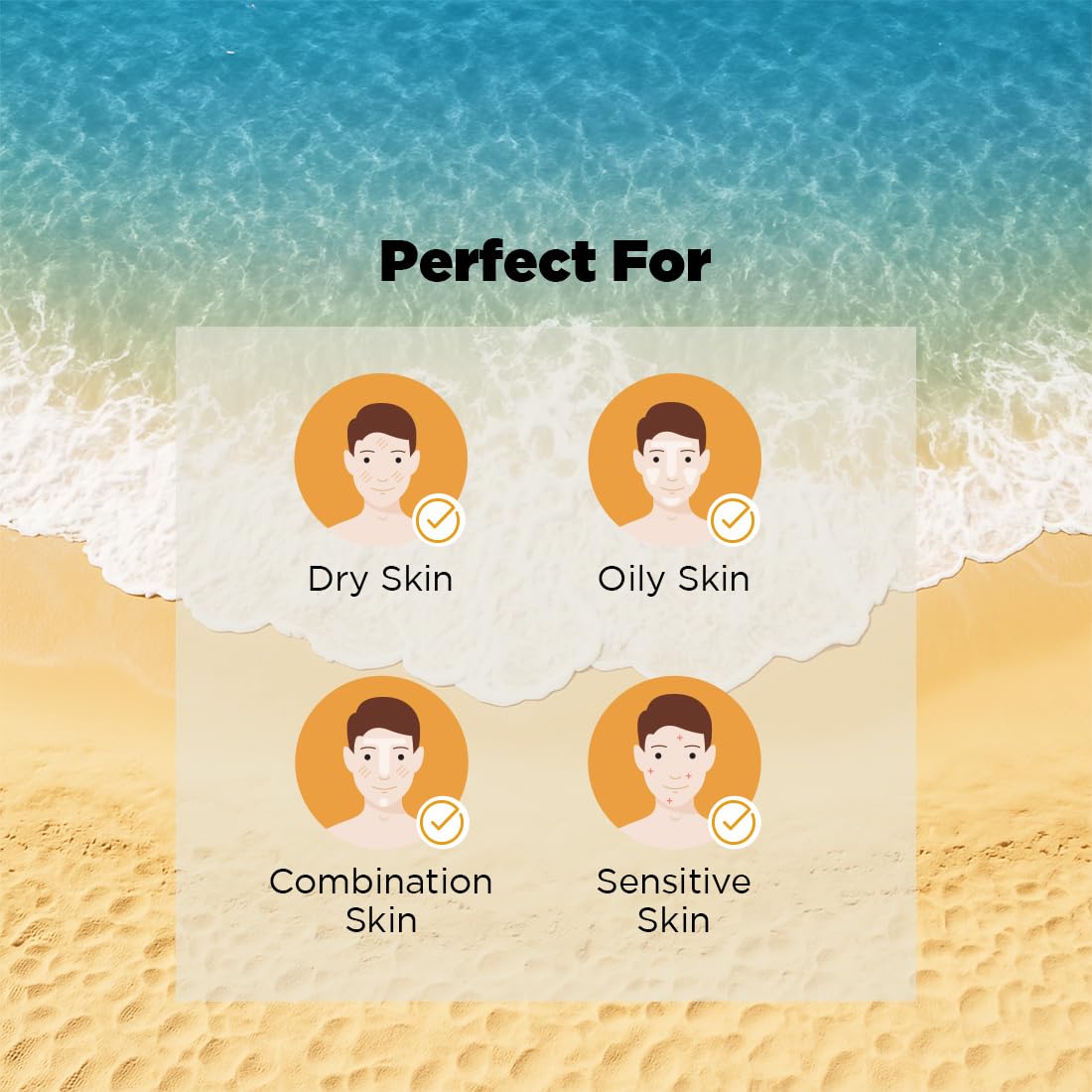 The Man Company Oil-Free Sunscreen SPF50 PA+++ For Men- 50gm – view 5
