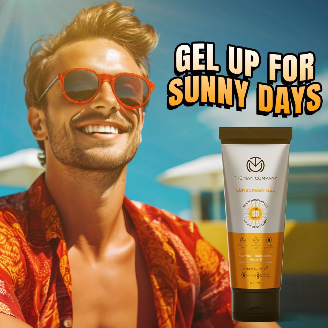 The Man Company Oil-Free Sunscreen SPF50 PA+++ For Men- 50gm – view 7