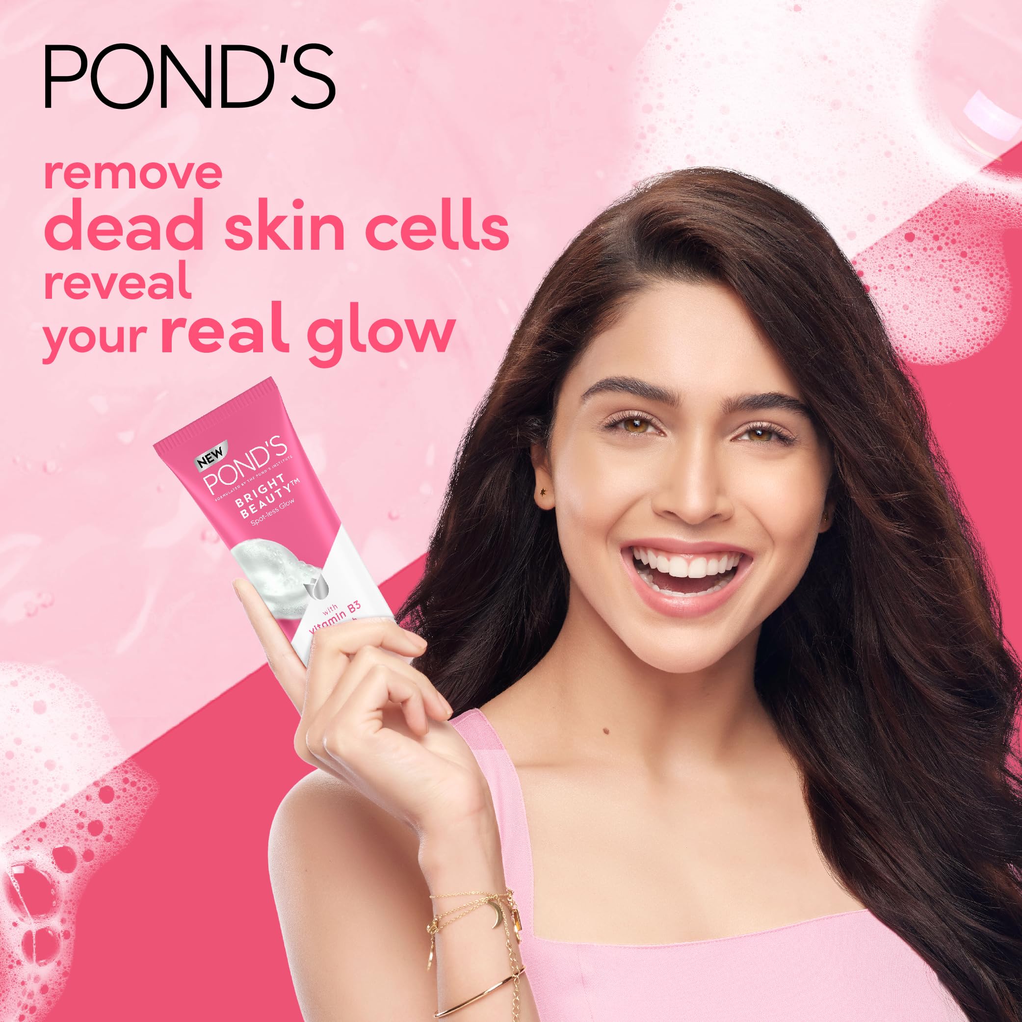 POND'S Bright Beauty Spotless Glow Facewash with Vitamin B3 150g – view 5