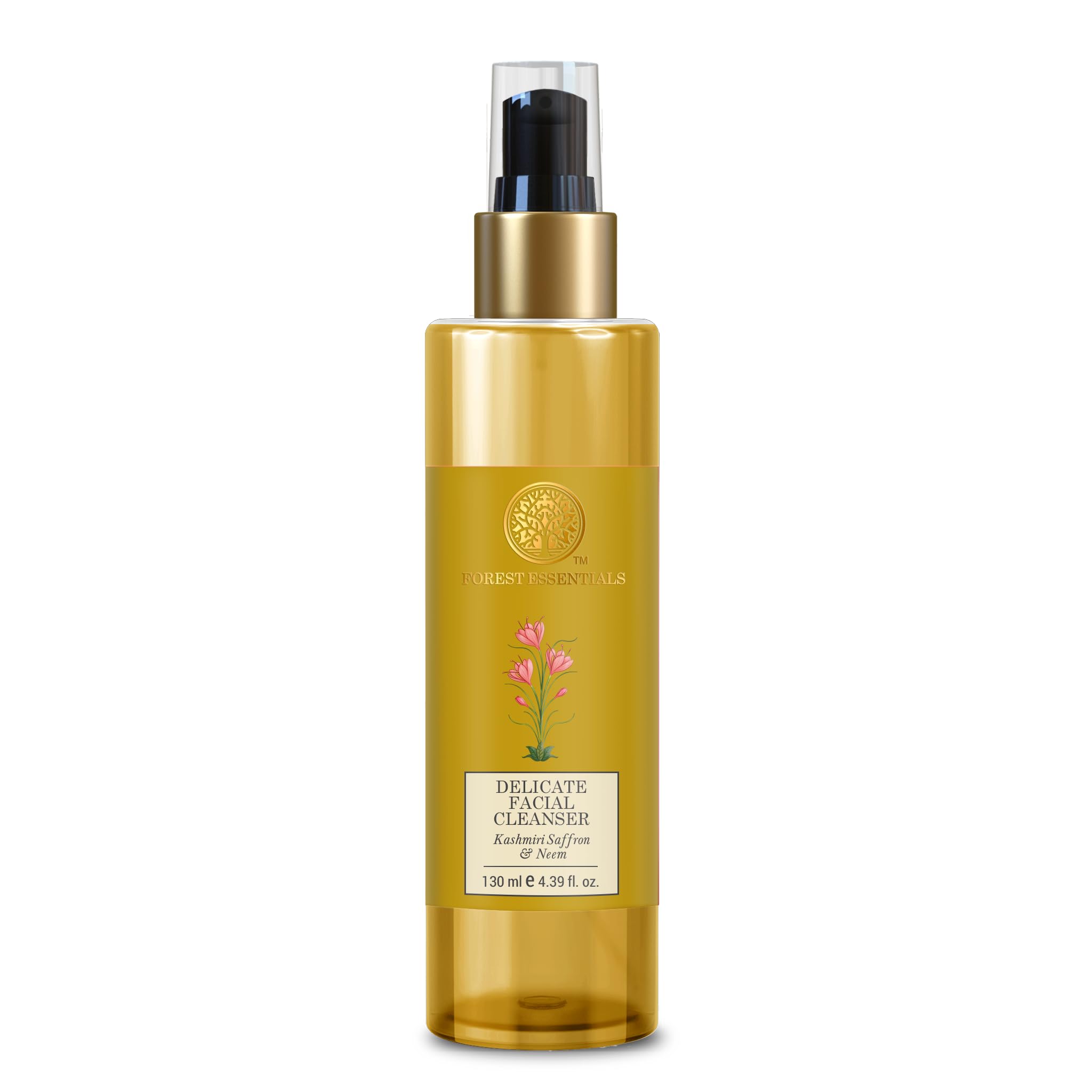 Forest Essentials Silkening Shower Wash Oudh & Green Tea & Forest Essentials Delicate Facial Cleanser Kashmiri Saffron & Neem Combo – view 2