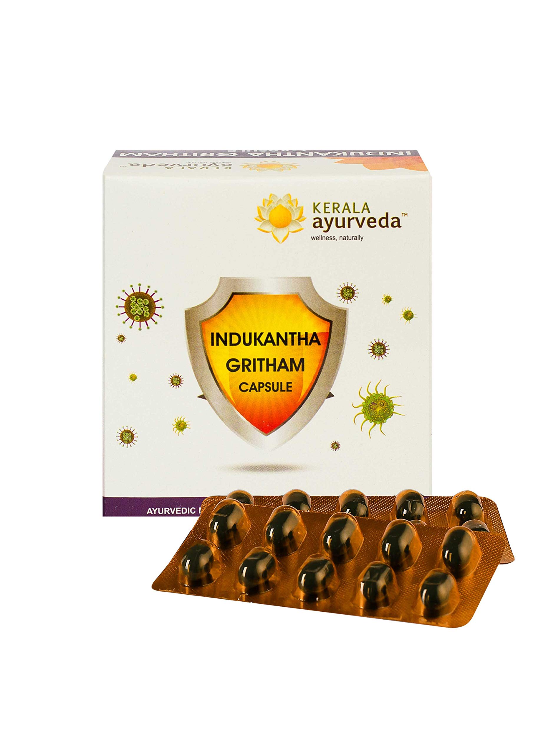 Kerala Ayurveda Indukantha Gritham Capsule - 100 Count – view 2