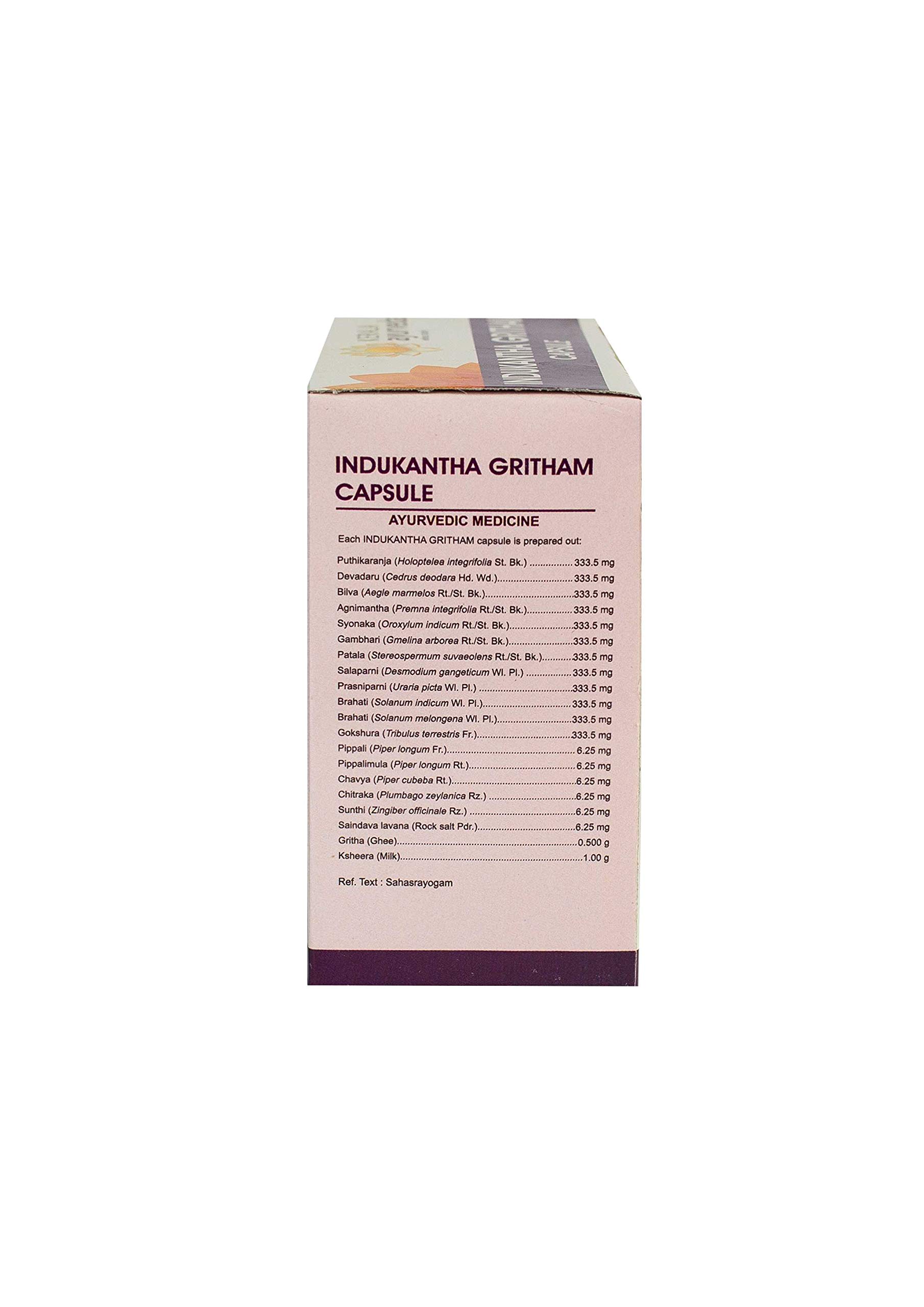 Kerala Ayurveda Indukantha Gritham Capsule - 100 Count – view 3