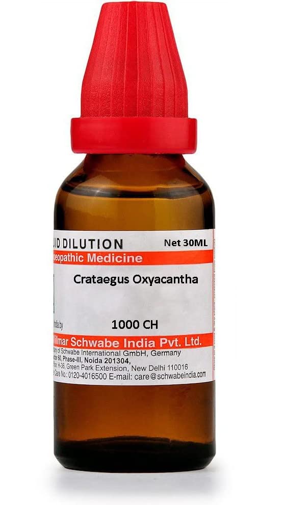 Dr Willmar Schwabe India Crataegus Oxyacantha Dilution - 1000 CH |CRAT160F|